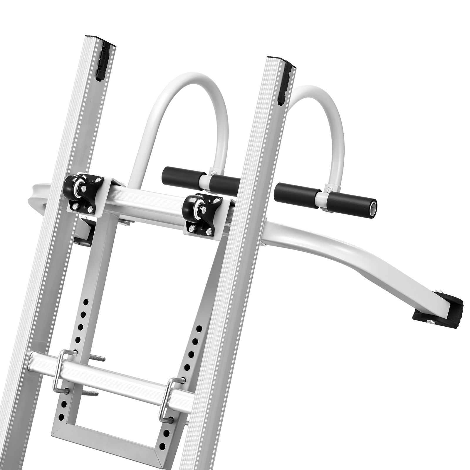 Uimoso Dual-Use Ladder Stabilizer with Wall Standoff and Roof Ridge Hook