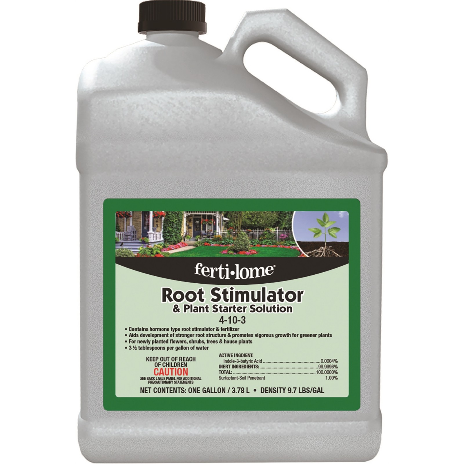 Fertilome Root Stimulator & Plant Starter Solution 4-10-3 Concentrate, 1 Gallon