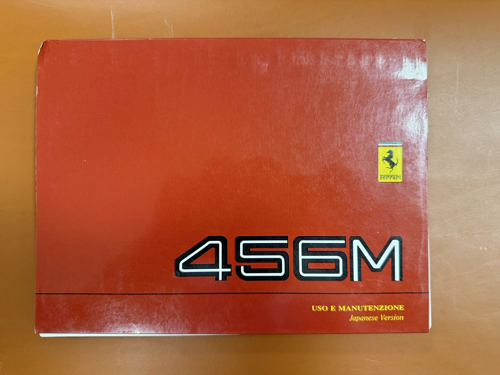 Ferrari 456M Japanese Manual Ferrari 456M Japanese Manual