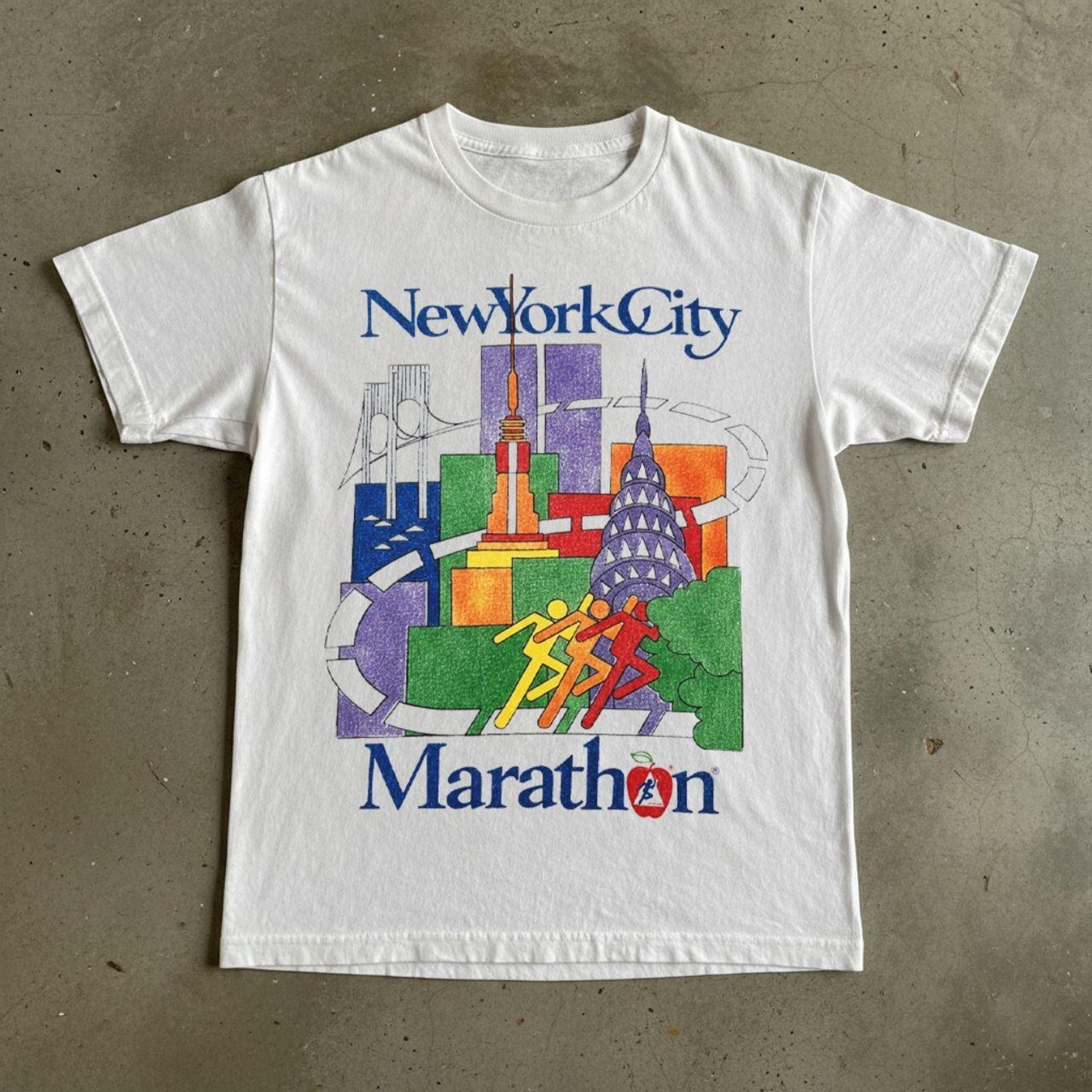 Vintage nyc marathon tee 