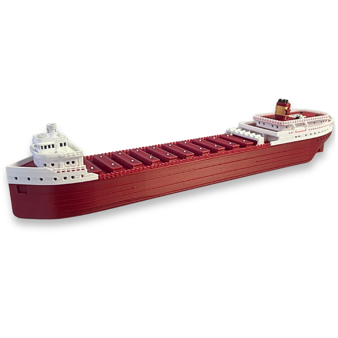 SS Edmund Fitzgerald Boat and Pool Boat - Model, Cake Topper SS Edmund Fitzgerald Boat and Pool Boat - Model, Cake Topper