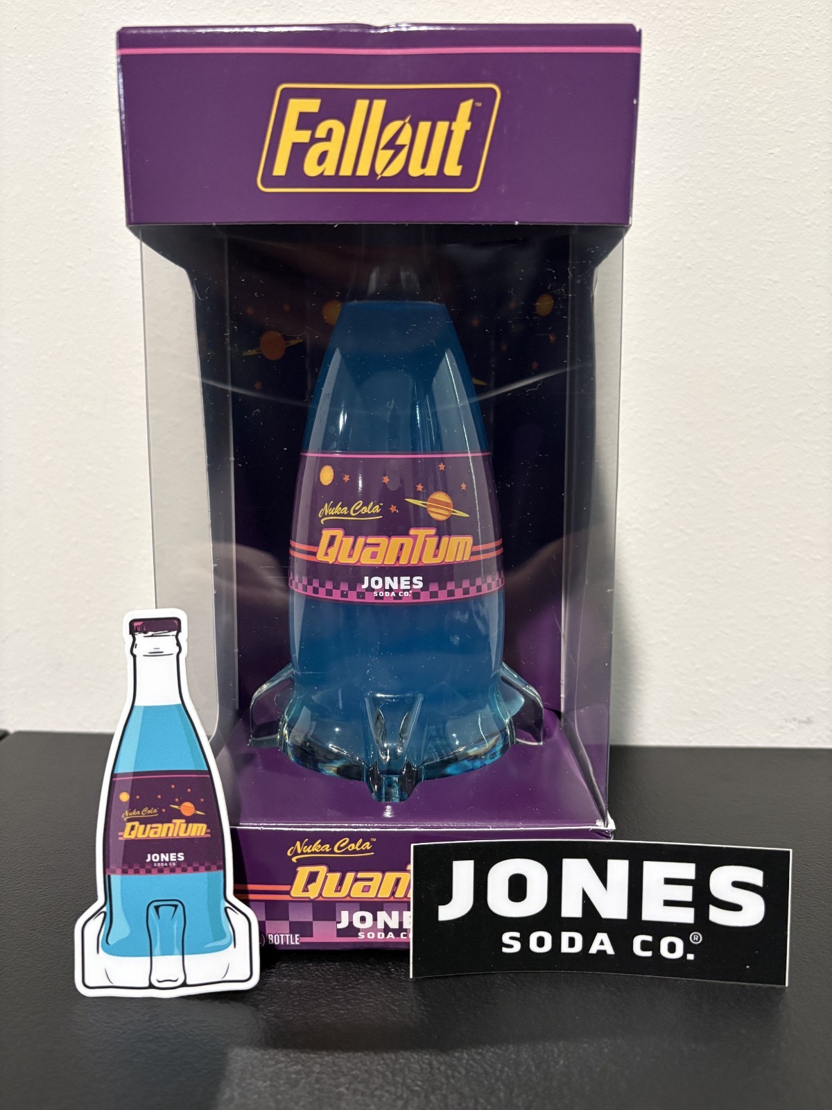 Jones Soda Co. Fallout Nuka Cola Quantum Bottle Video Game Collectible