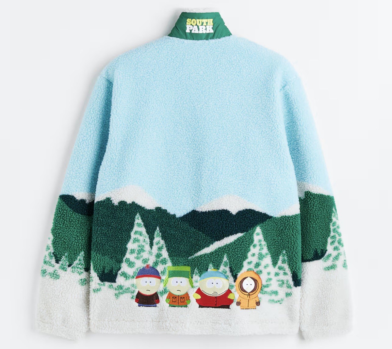 H&M South Park Relaxed Fit Fleece Jacket  XL New With Tags RARE 🔥🔥🔥