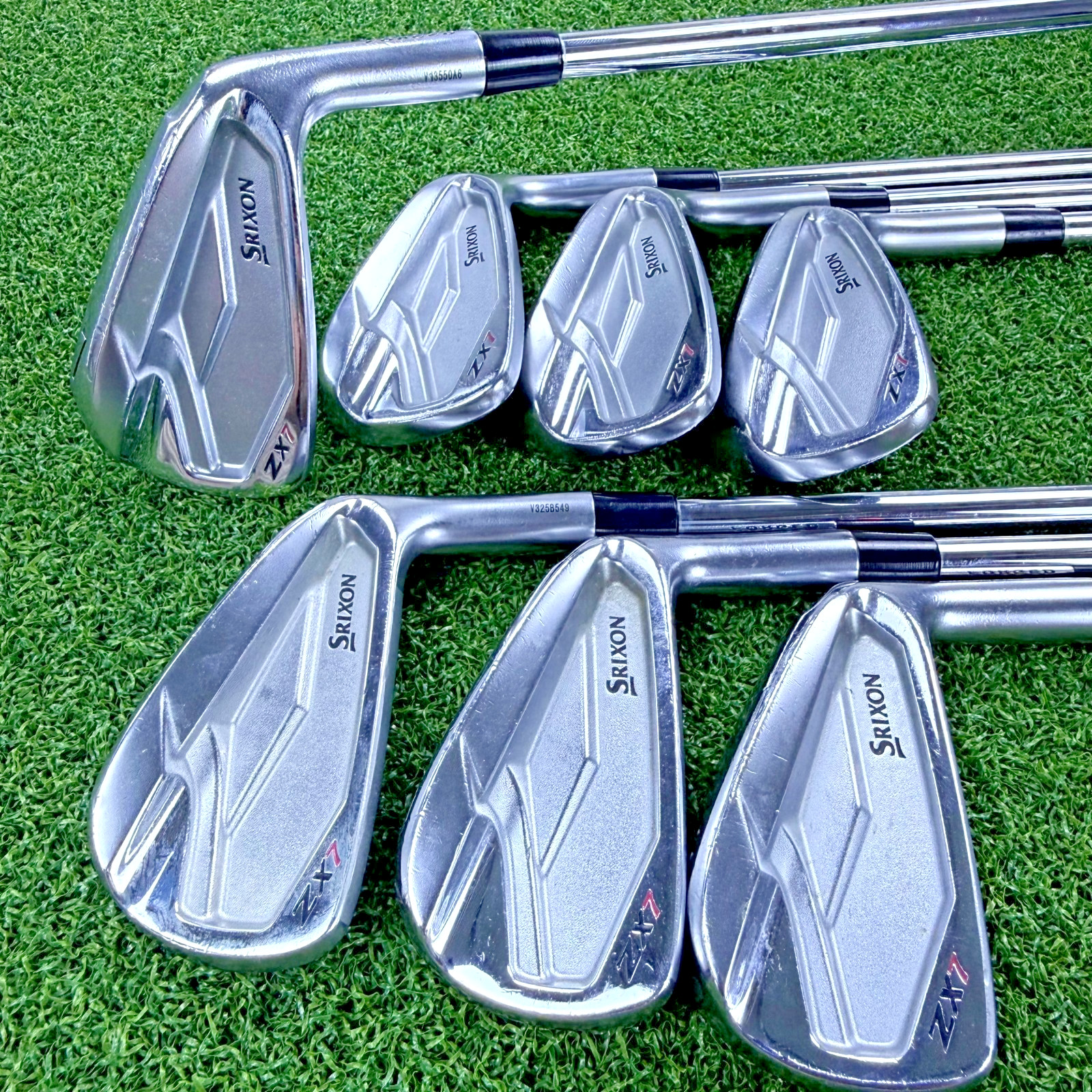 Srixon ZX7 Iron Set Right-Handed 4-PW NS Pro Stiff Shaft Golf Pride MCC Grip Srixon ZX7 Iron Set Right-Handed 4-PW NS Pro Stiff Shaft Golf Pride MCC Grip