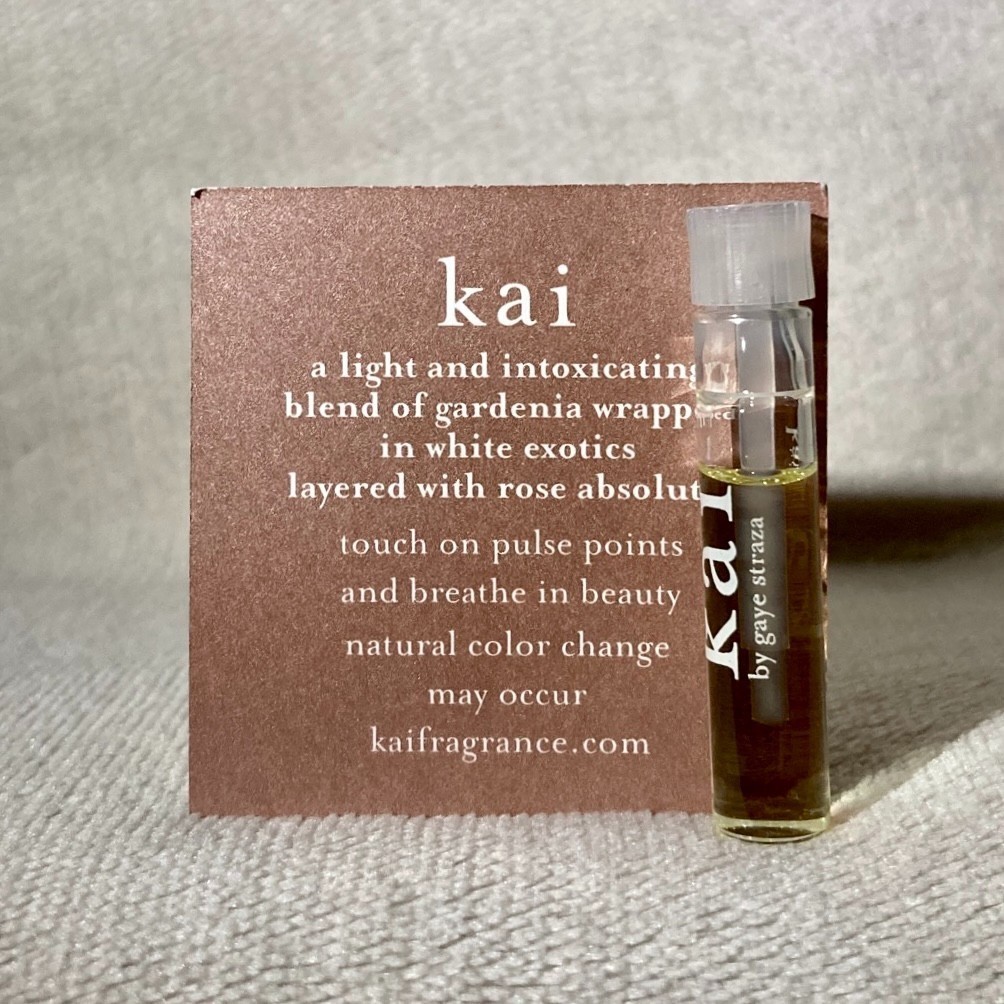 Kai Rose Perfume Oil by Gaye Straza Sample Size Vial w/ Card *SIZE NOT SPECIFIED Kai Rose Perfume Oil by Gaye Straza Sample Size Vial w/ Card *SIZE NOT SPECIFIED