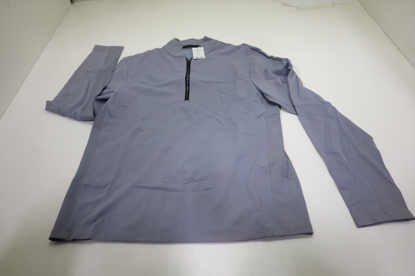 New Greyson Siasconset 1/4 Zip Pullover Mens Size Medium Moonstone 690C 01283737