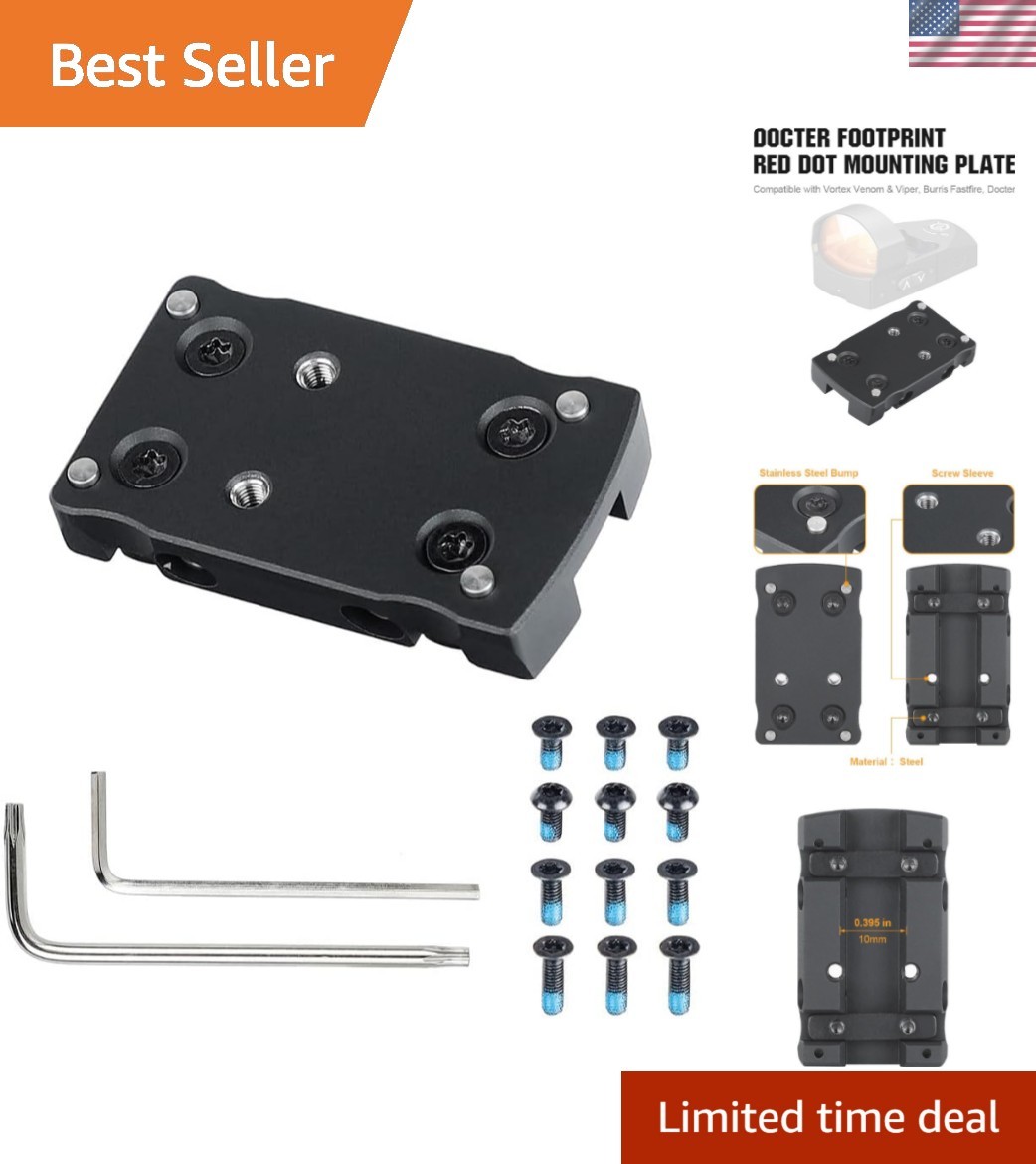 Universal Rib Mount Compatible with Vortex/Viper/Burris Fastfire Universal Rib Mount Compatible with Vortex/Viper/Burris Fastfire