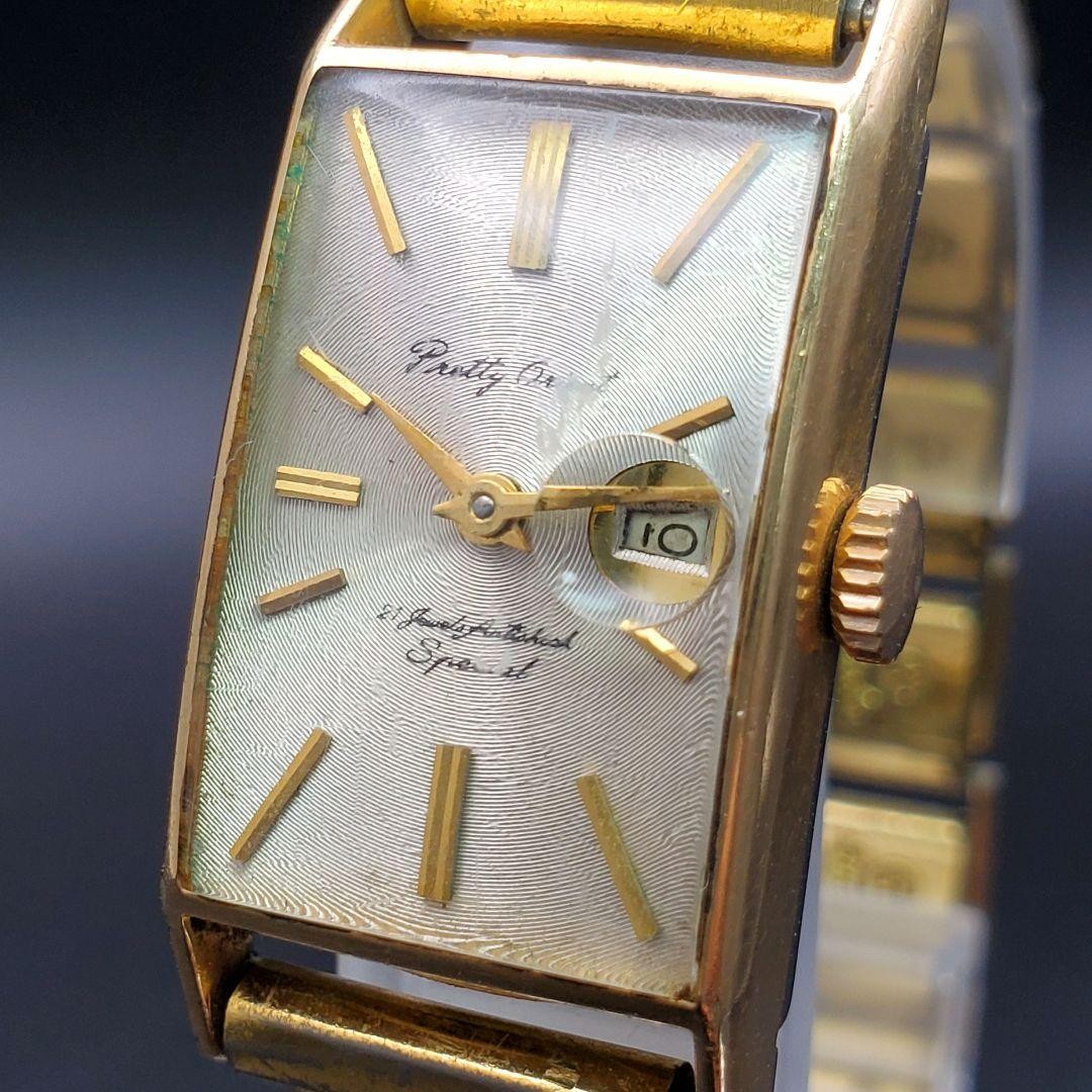 Orient Pretty Orient Special 14KGF Wristwatch Vintage Rare Authentic Genuine