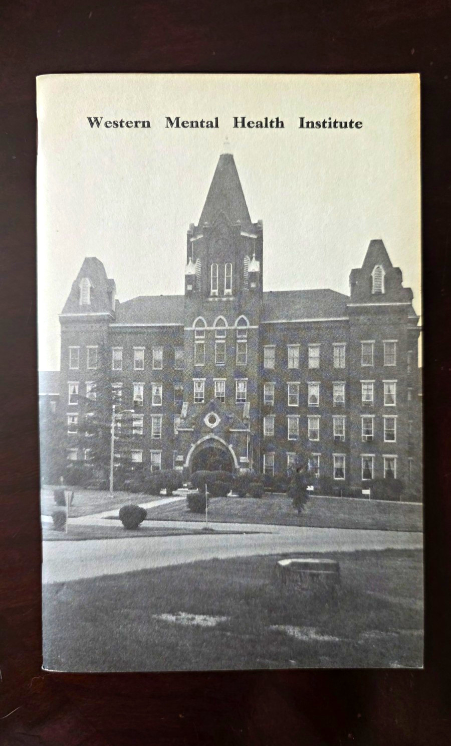 Western Mental Health Institute Mental Health Booklet 1978 Vintage Illus PB