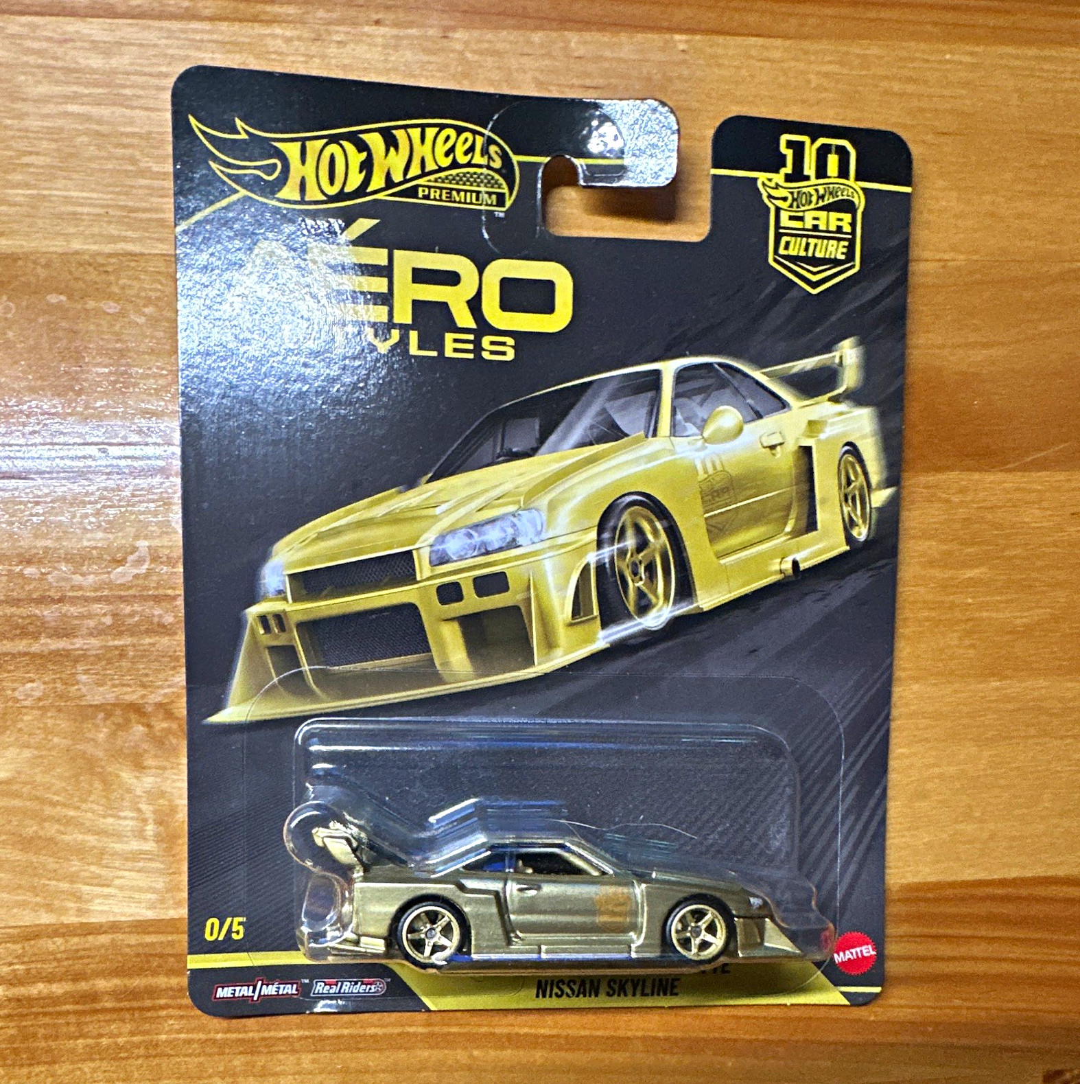 Hot Wheels Car Culture Aero Styles Chase LB-ER34 Skyline Gold 1:64 Hot Wheels Car Culture Aero Styles Chase LB-ER34 Skyline Gold 1:64