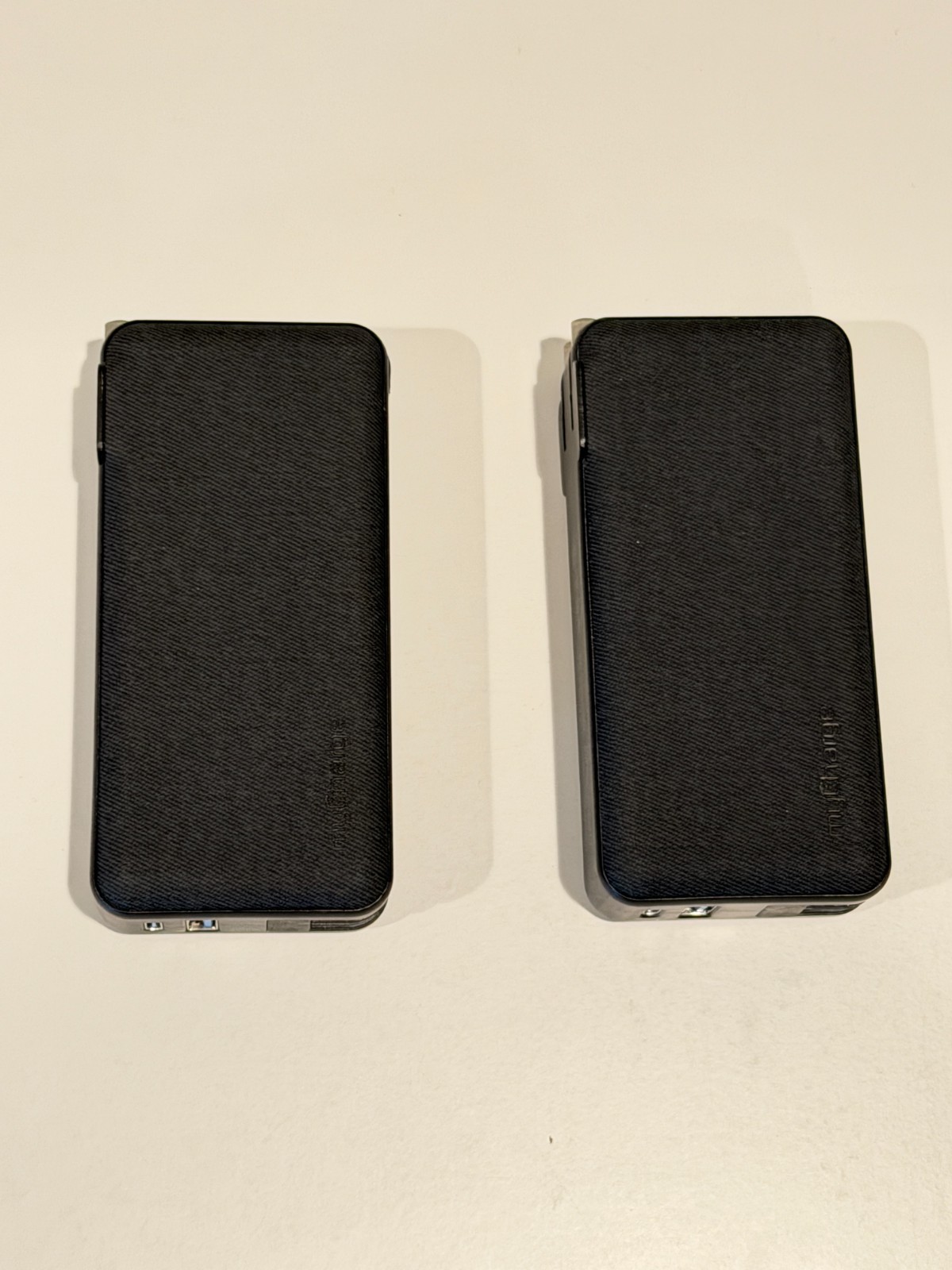myCharge PowerHub+ 10000mAh All-In-One Portable Charger Power Bank (2 Pack) USED