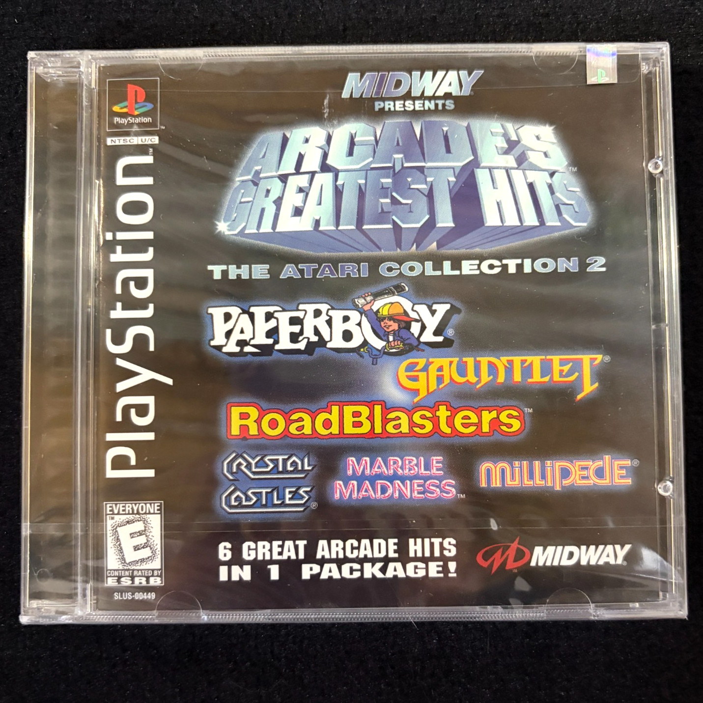 Midway Arcade's Greatest Hits The Atari Collection 2 (PS1, 1998) Factory Sealed Midway Arcade's Greatest Hits The Atari Collection 2 (PS1, 1998) Factory Sealed