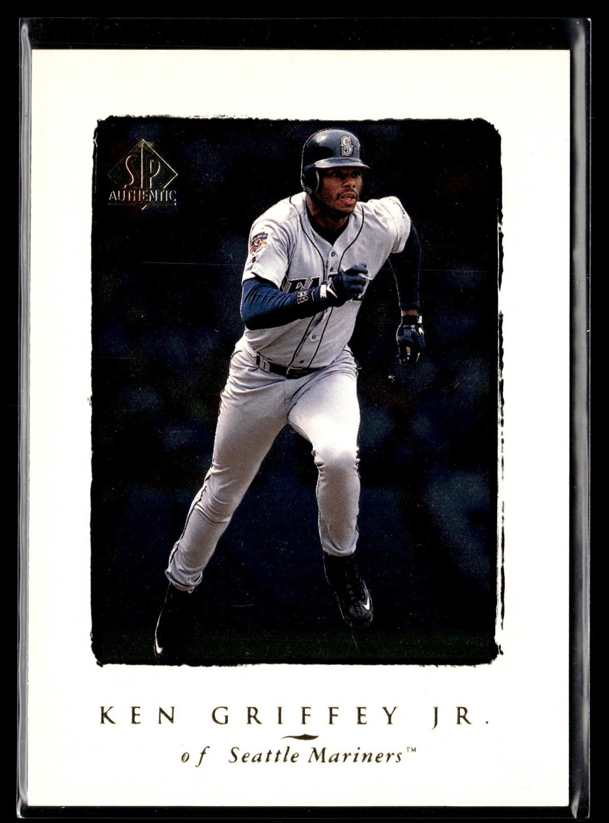 1998 Upper Deck SP Authentic Sample #123 Ken Griffey Jr Seattle Mariners 1998 Upper Deck SP Authentic Sample #123 Ken Griffey Jr Seattle Mariners