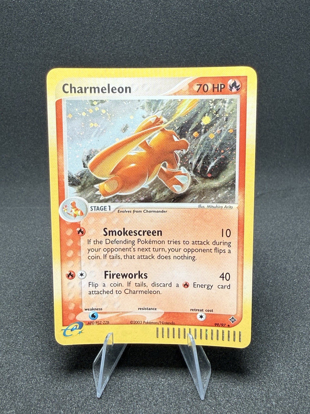 Charmeleon Pokémon TCG EX Dragon 99/97 Holo 70 HP ENG Charmeleon Pokémon TCG EX Dragon 99/97 Holo 70 HP ENG