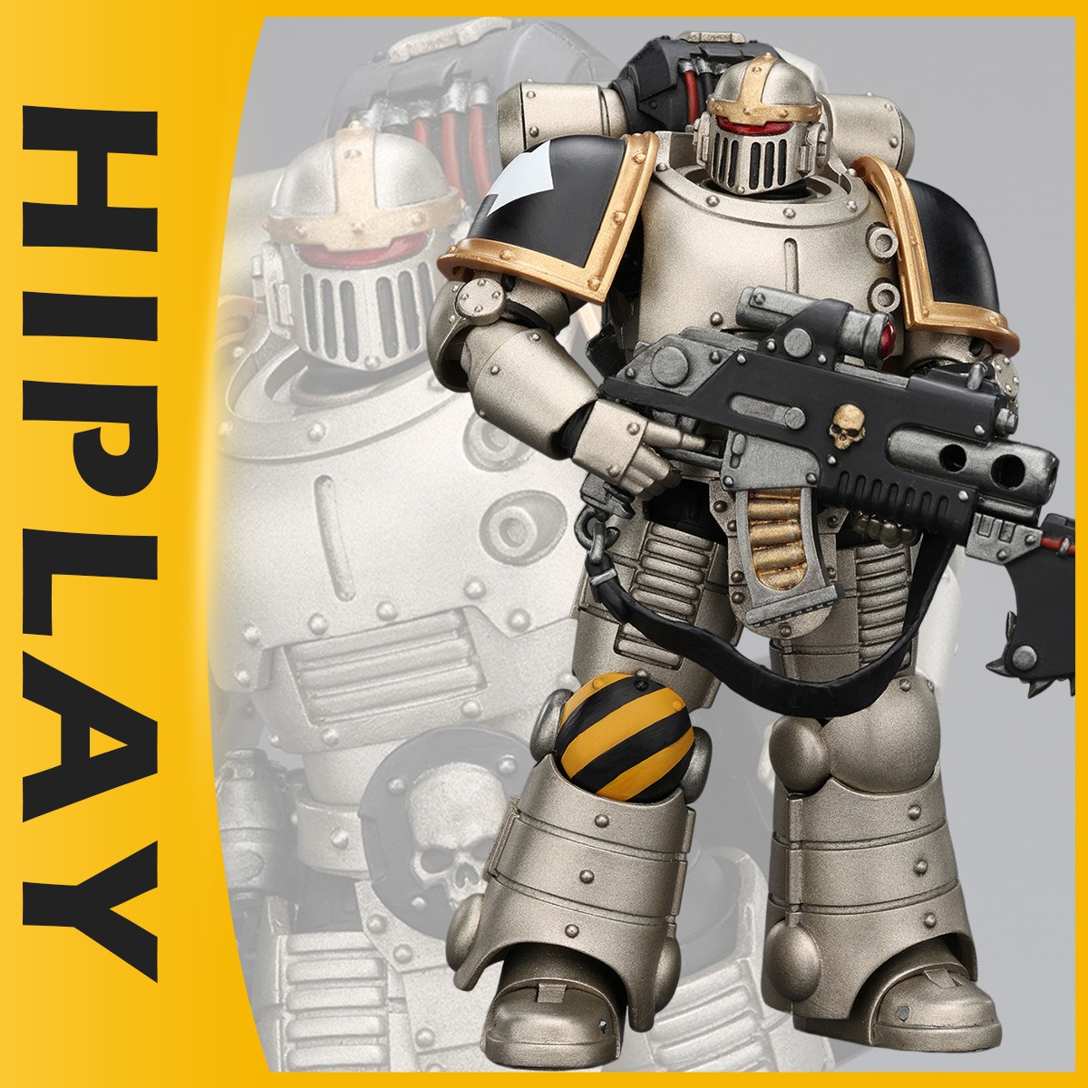 (US Stock) HIPLAY JOYTOY Warhammer Iron Warriors MkII Legionary 1/18 Figure