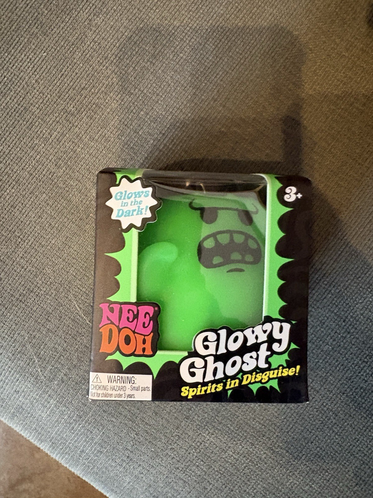 Authentic Rare NeeDoh Glowy Ghost Glow in Green Authentic Rare NeeDoh Glowy Ghost Glow in Green