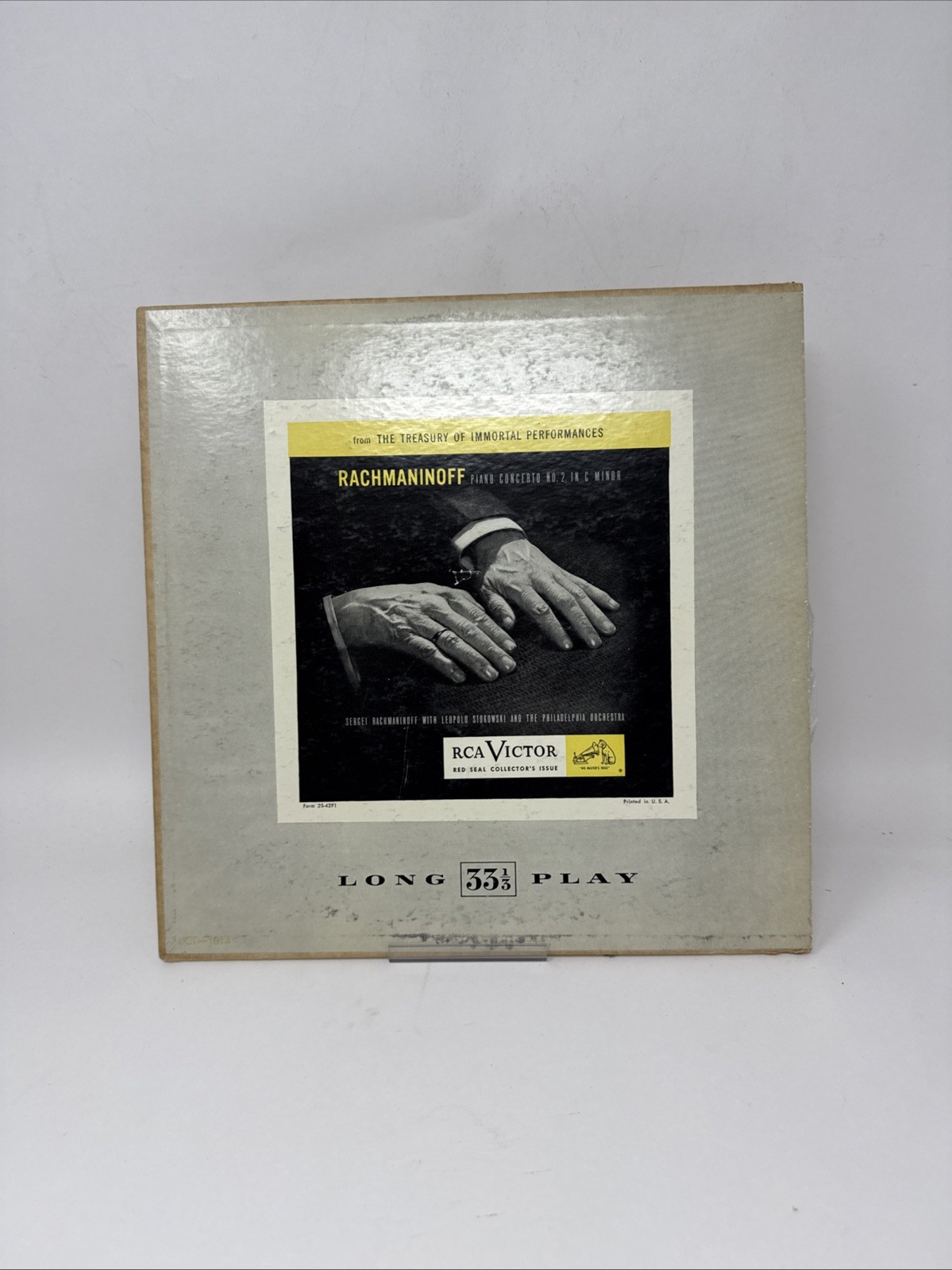 Rachmaninoff Piano Concerto No. 2 Treasury Of Immortal Performances RCA LP VG