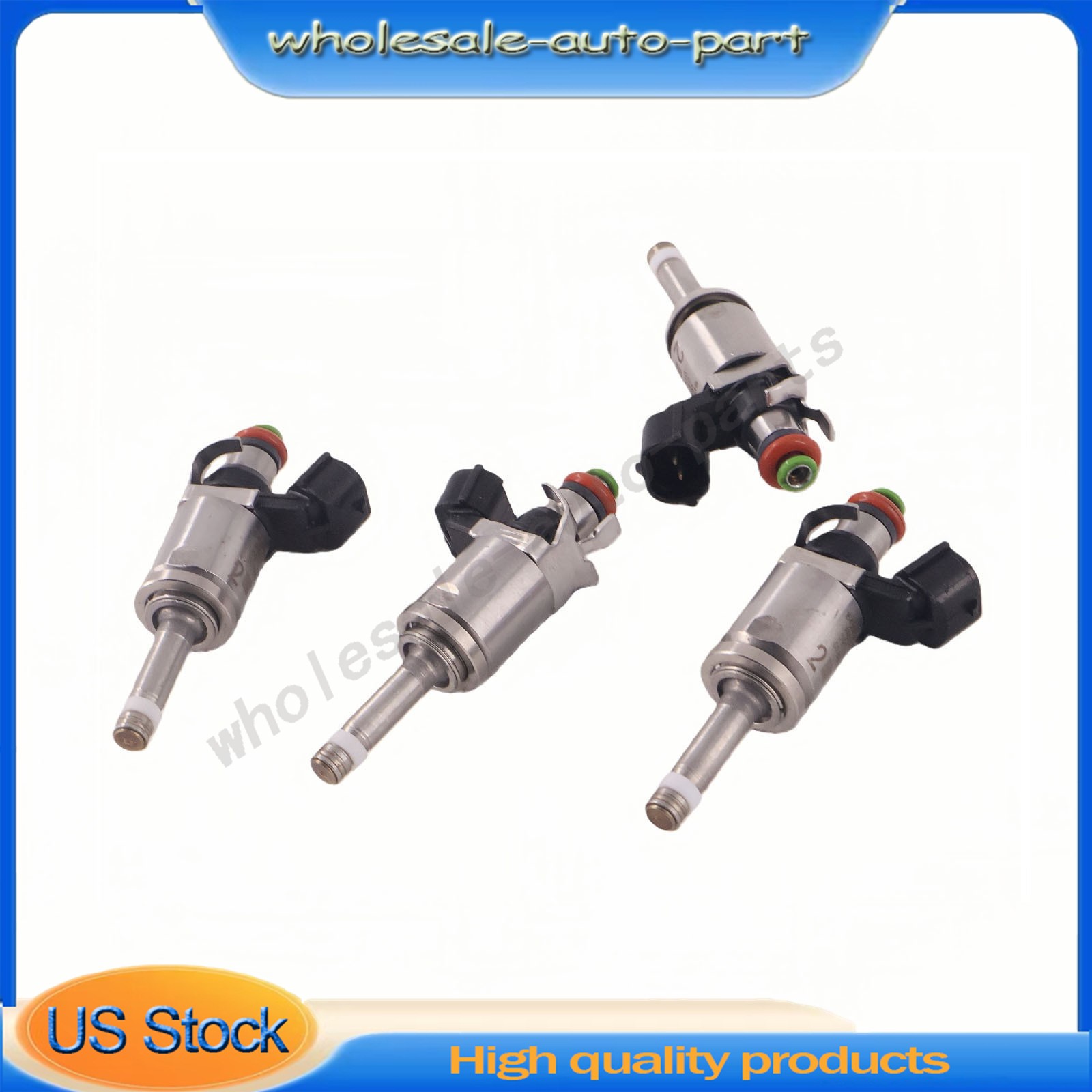 4pcs Gas Fuel Injector Set For 2016-2021 Honda Civic Accord CR-V 1.5L 845-12021