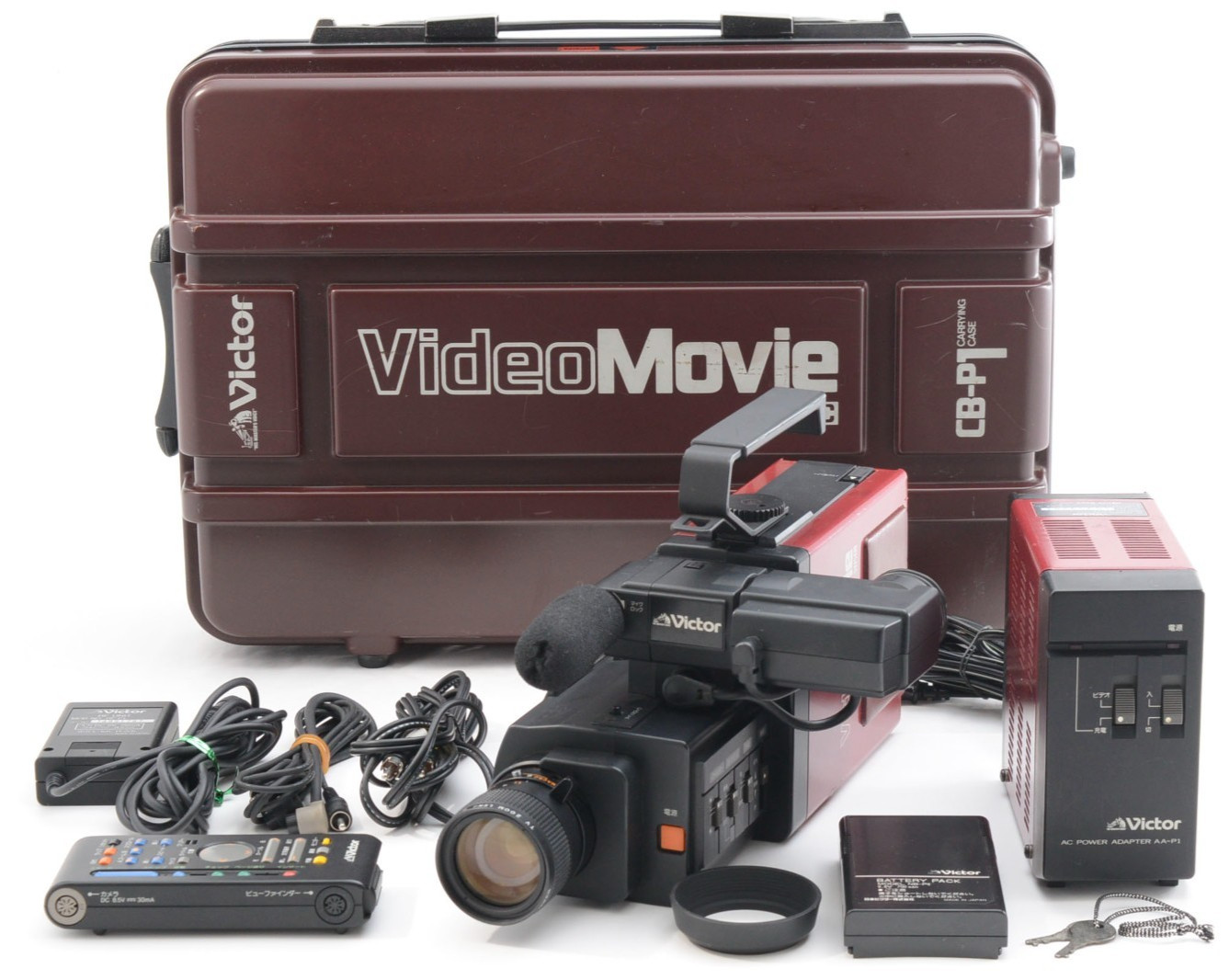 Rare [AS-IS w/Case] Vintage Victor JVC Video GR-C1 Back to the Future From JAPAN