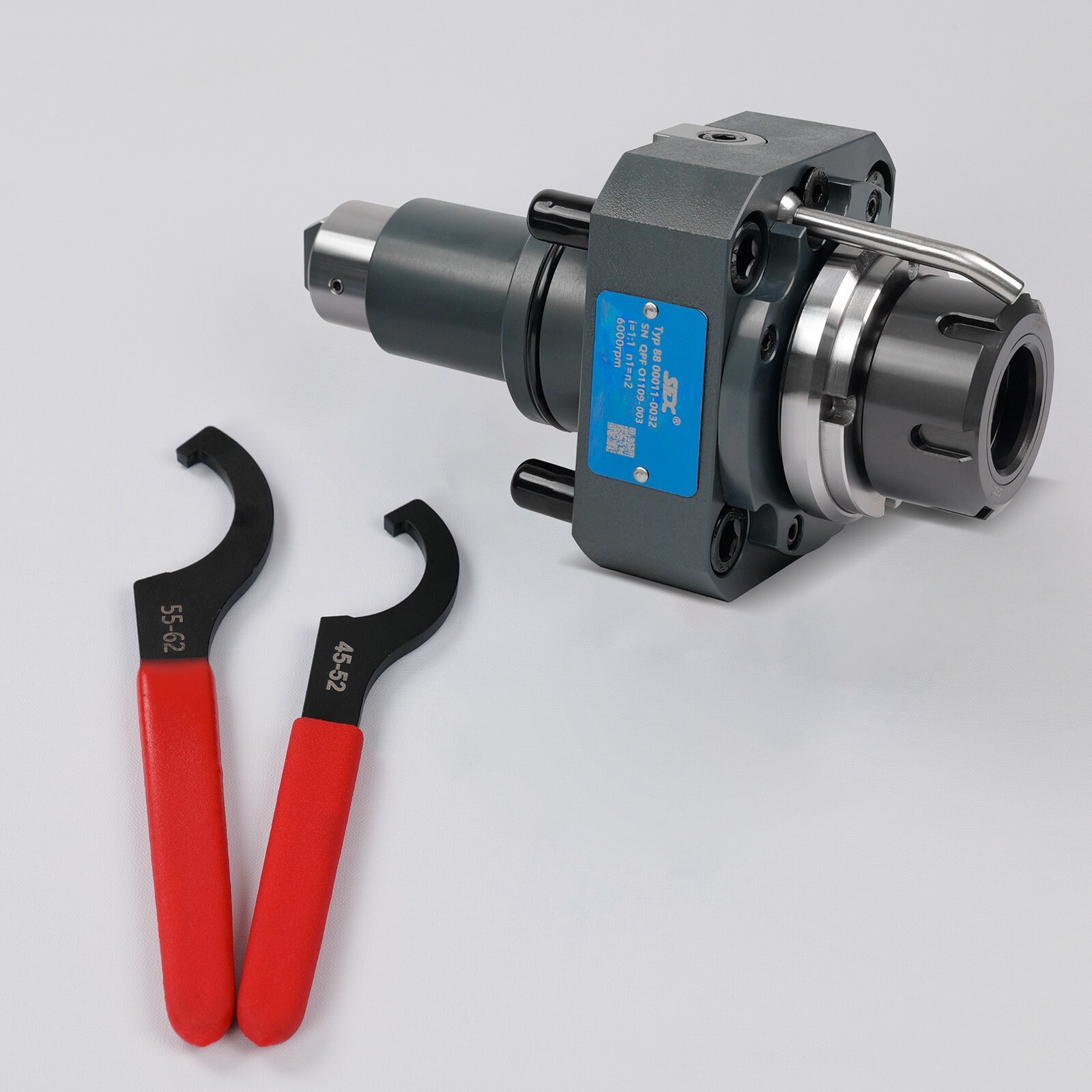 US Stock SFX BMT Driven Tool Holder BMT 45-0°-ER25 High Rigidity CNC Lathe US Stock SFX BMT Driven Tool Holder BMT 45-0°-ER25 High Rigidity CNC Lathe