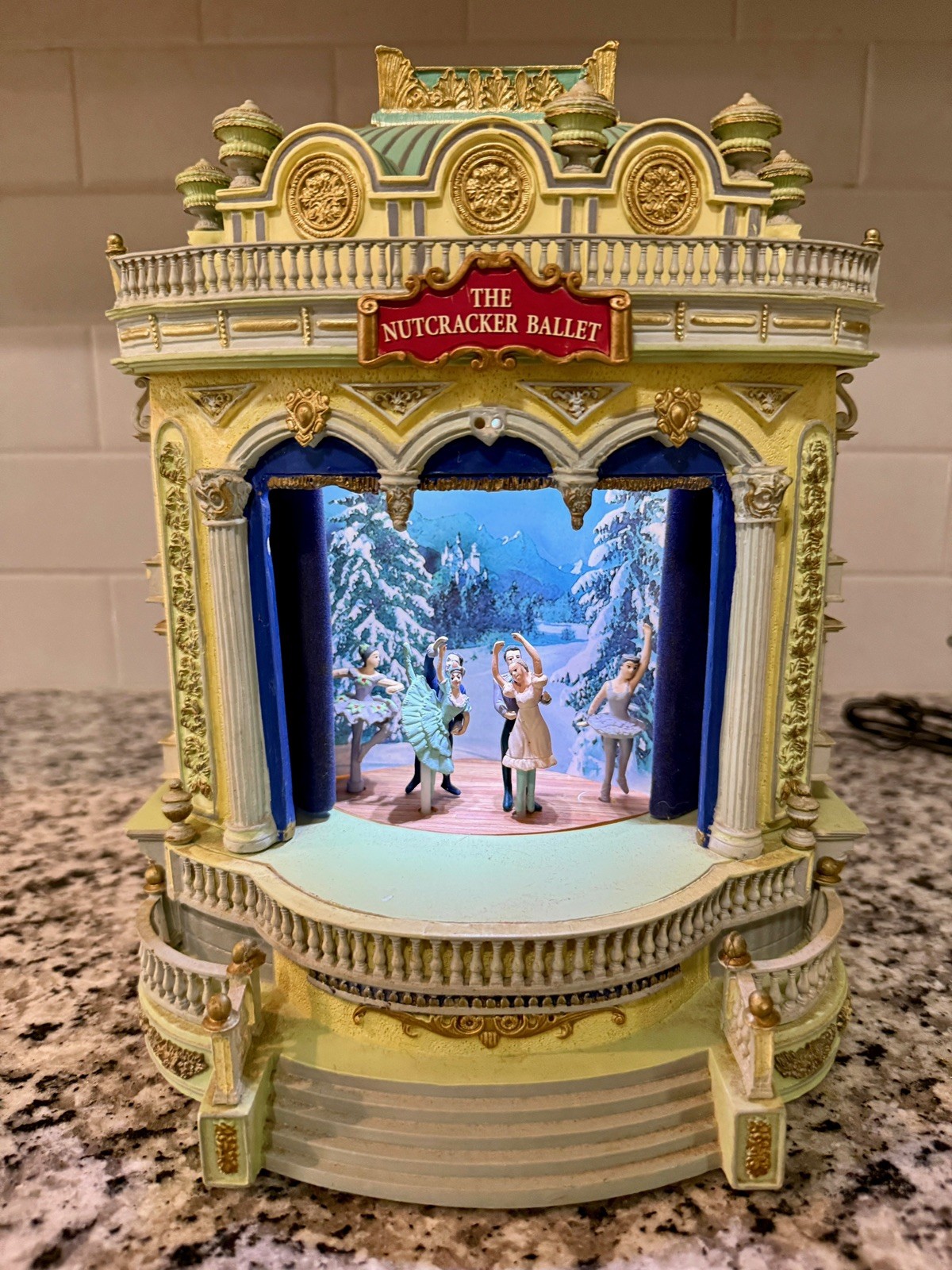 Vtg Mr. Christmas Theater The Nutcracker Ballet Electronic Music Box Anniversary