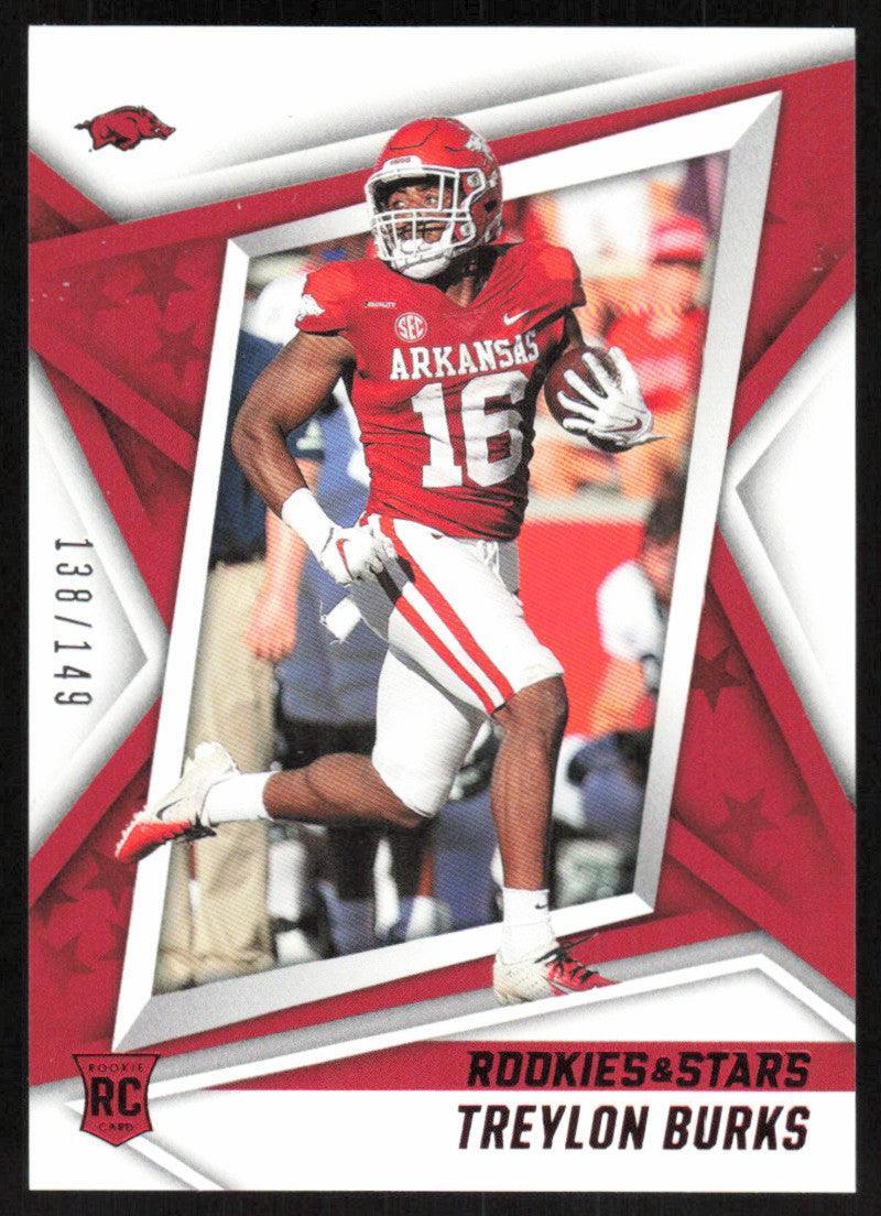 Treylon Burks 2022 Panini Chronicles Rookies & Stars Draft # 15 RC 138/149 Arkan Treylon Burks 2022 Panini Chronicles Rookies & Stars Draft # 15 RC 138/149 Arkan