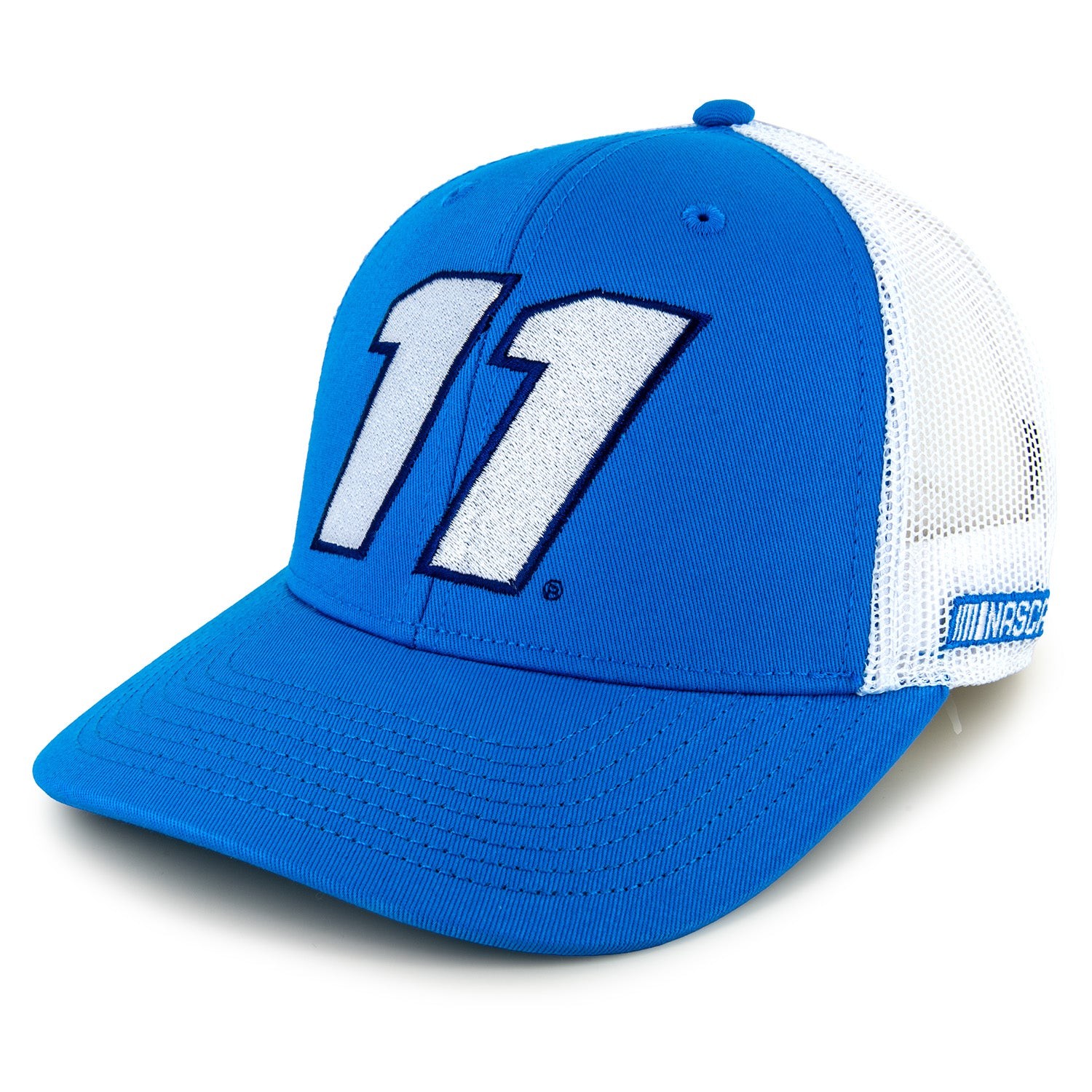 Denny Hamlin 2026 Big Number #11 Mesh NASCAR The Game Hat Exclusive Blue/White Denny Hamlin 2026 Big Number #11 Mesh NASCAR The Game Hat Exclusive Blue/White