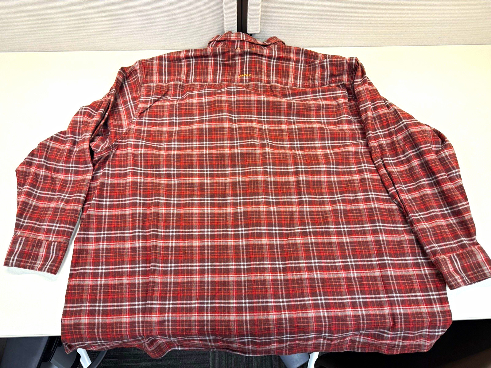 Ariat Rebar Men\'s 4XLT Big & Tall Plaid Flannel Shirt Button-Down Pockets Ariat Rebar Men\'s 4XLT Big & Tall Plaid Flannel Shirt Button-Down Pockets