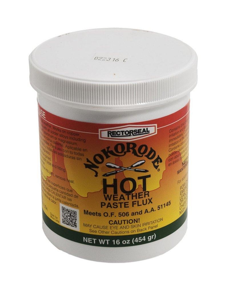 RECTORSEAL 14830 PASTE FLUX 1 LB HOT WEATHER LEAD-FREE ZINC CHLORIDE