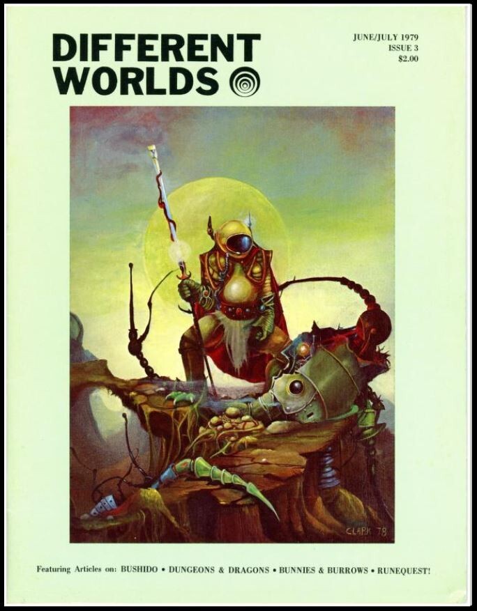 DIFFERENT WORLDS ROLEPLAYING 30 Select Issues On USB Flash Drive