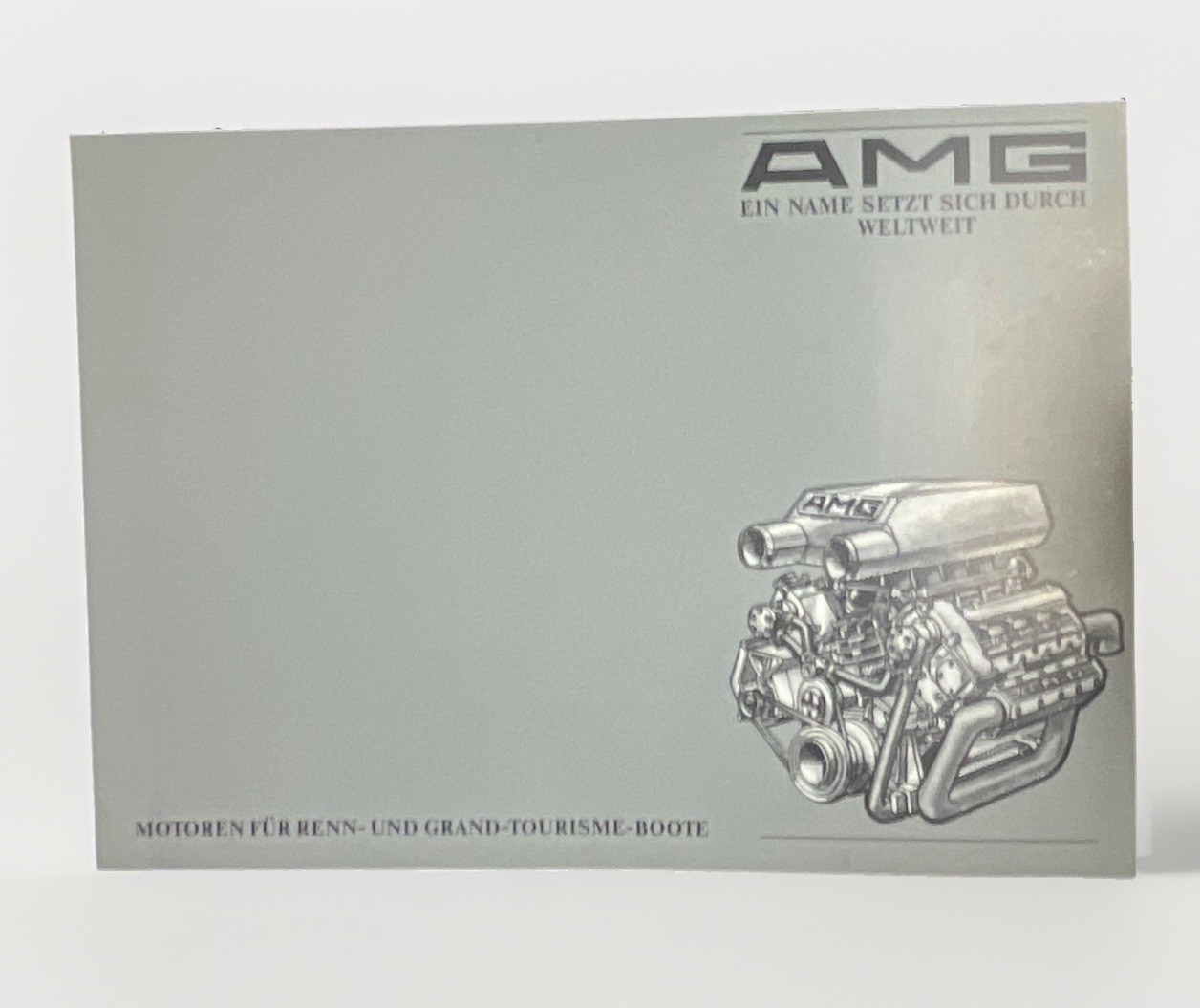 RARE Original Mercedes-Benz AMG (pre-merger) marketing/sales folder (late 80s) RARE Original Mercedes-Benz AMG (pre-merger) marketing/sales folder (late 80s)