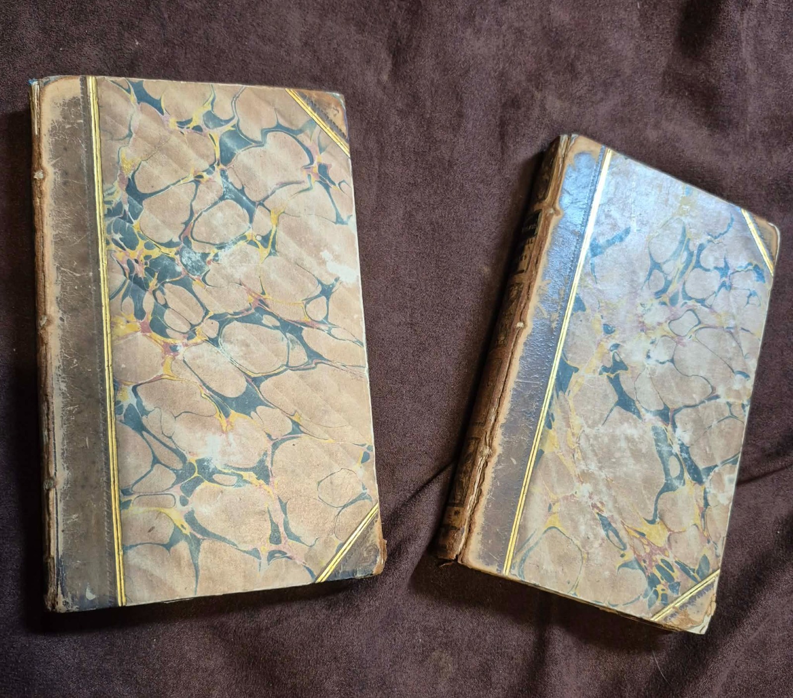 Antique 1818 Allan Ramsay\'s Poetical Works, with handscribed \'Scots Grace\' in on