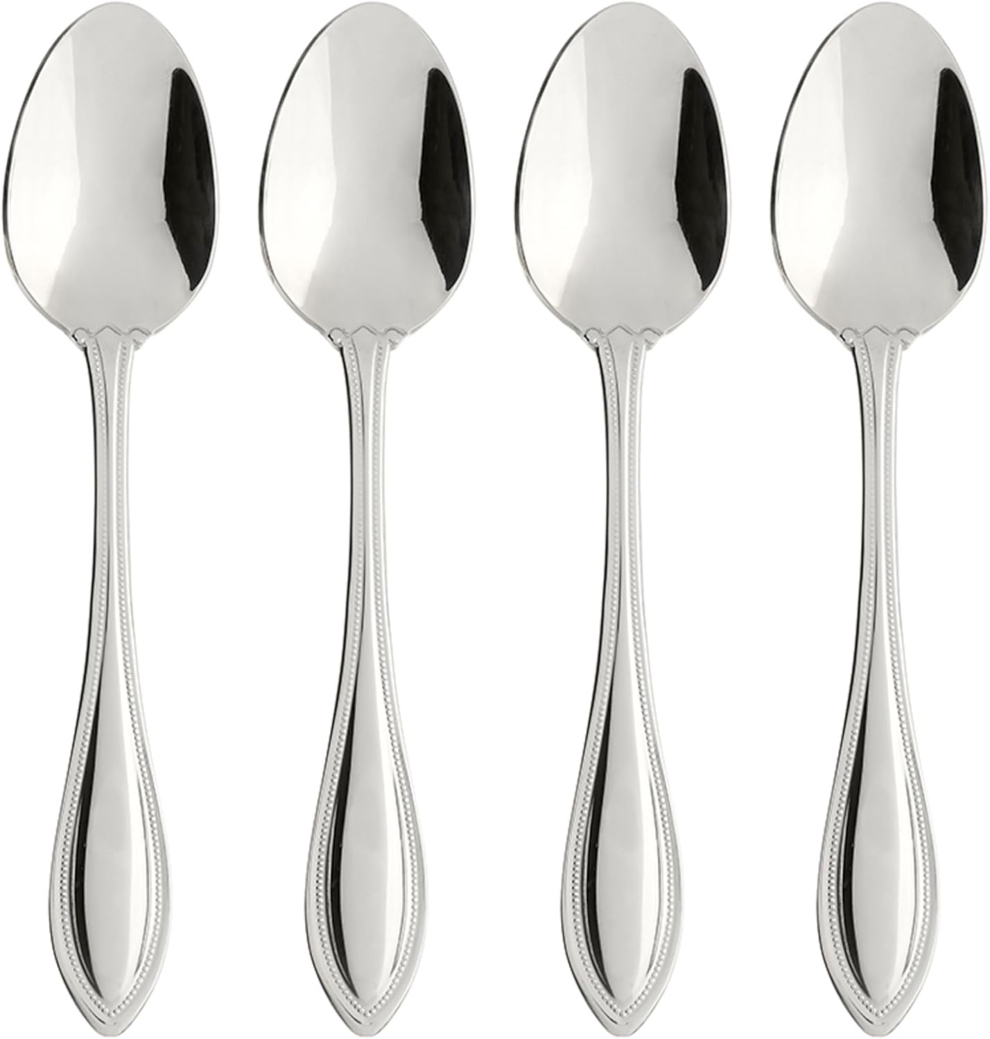 Oneida American Harmony Teaspoons Set of 4 Stainless Steel Flatware