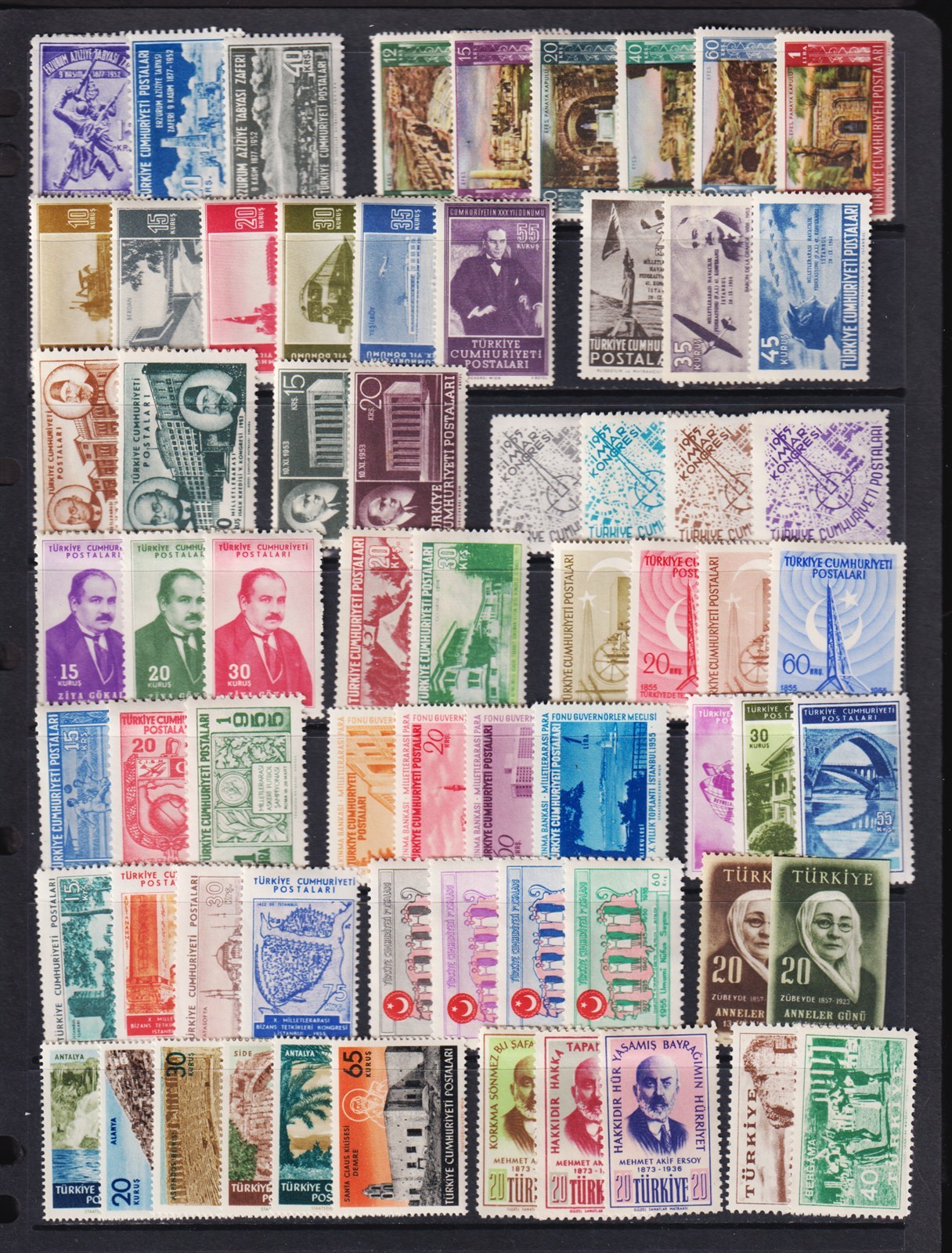 Turkey - 19 mint sets - see scan