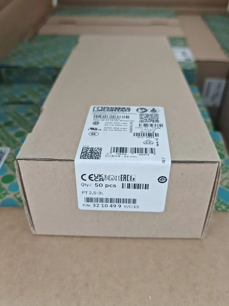 50PC NEW For Phoenix Contact PT2.5-3L 3210499 terminal