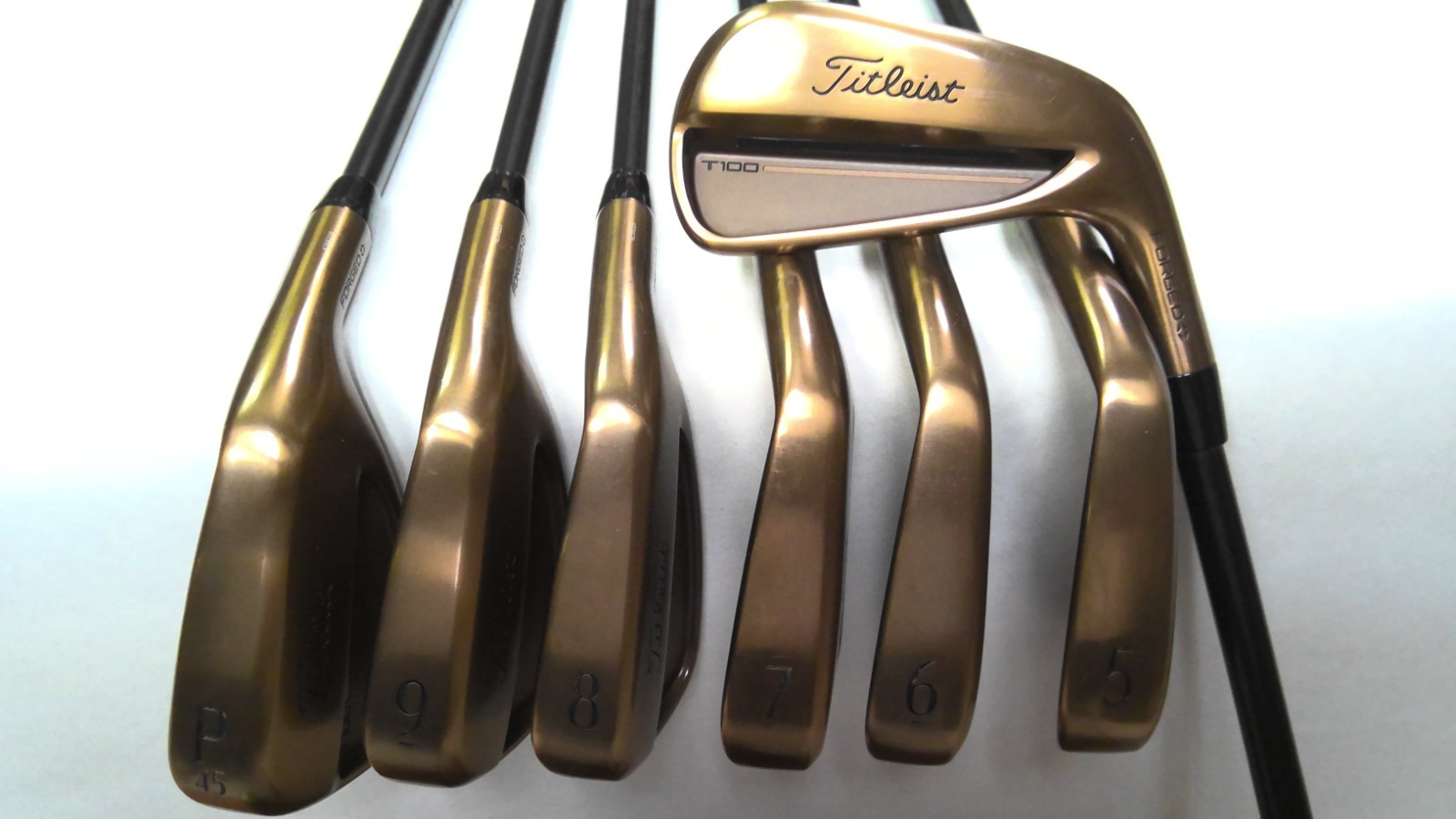NEW 2026 TITLEIST  T100 OIL CAN IRON SET 4-PW  /   AMT WHITE XSTIFF