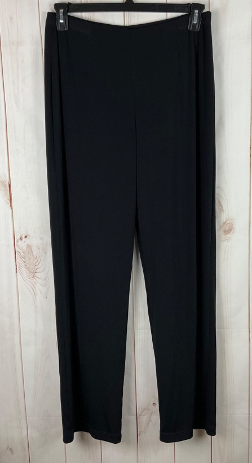 Easywear by Chico\'s Pants Women\'s Size 2 (L/12) Black Pull-On Knit Stretch