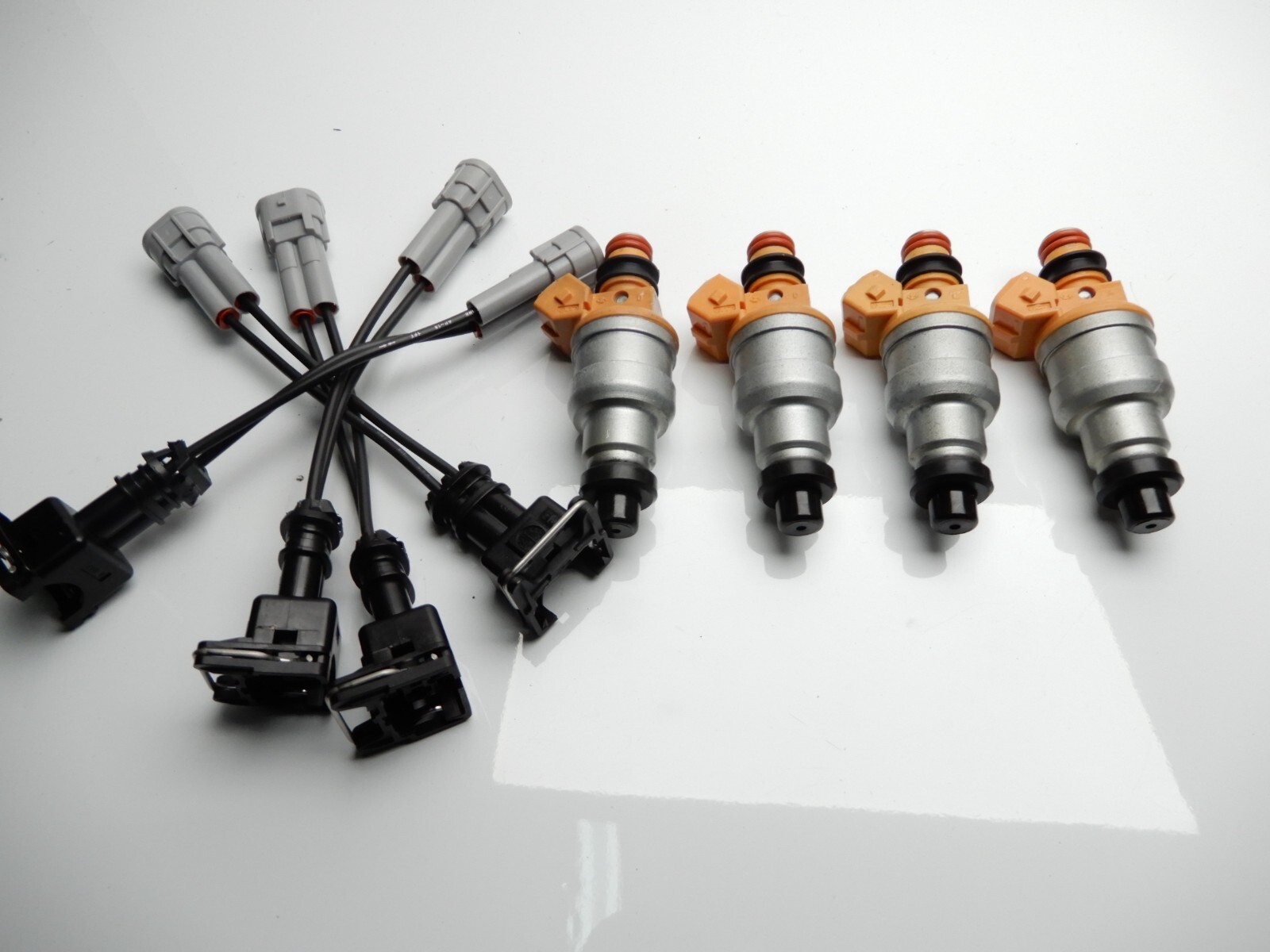 x4 1989 -95 for Toyota 22RE 2.4L Bosch 4 Hole Upgrade Fuel Injectors
