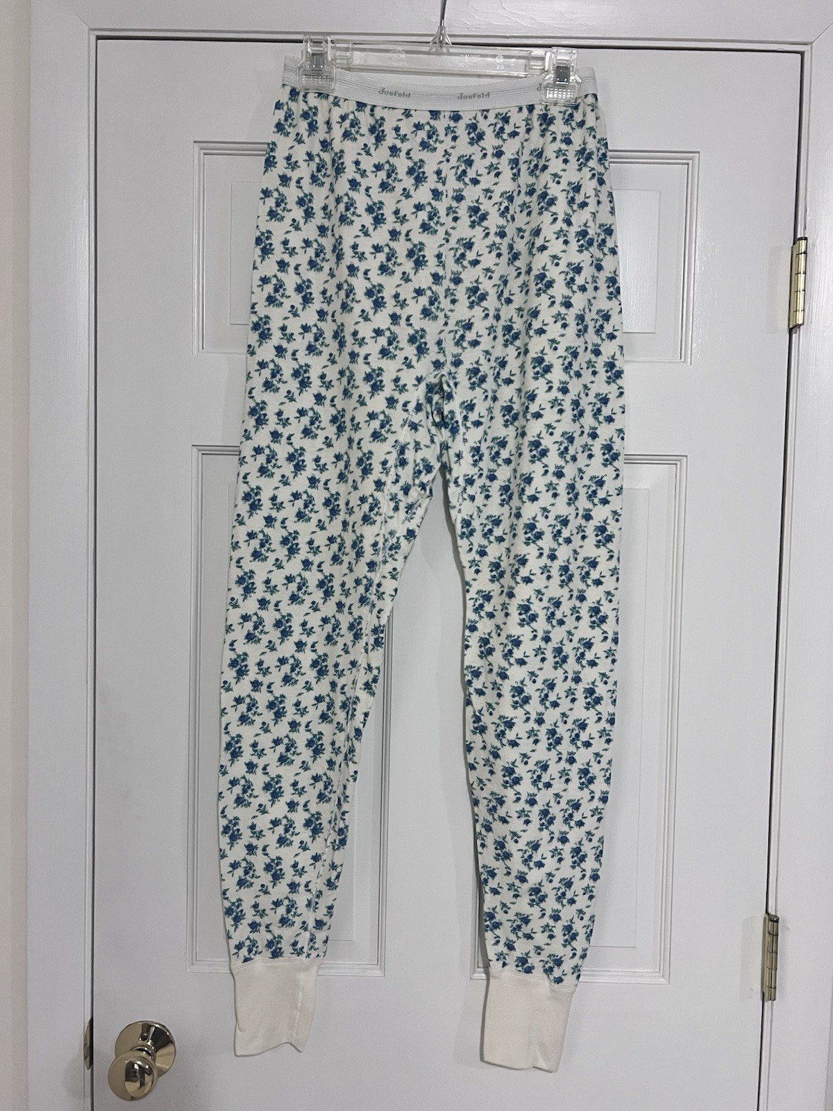 Vintage Duofold Women\'s 2-Layer Underwear (thermal pants) Floral Size L