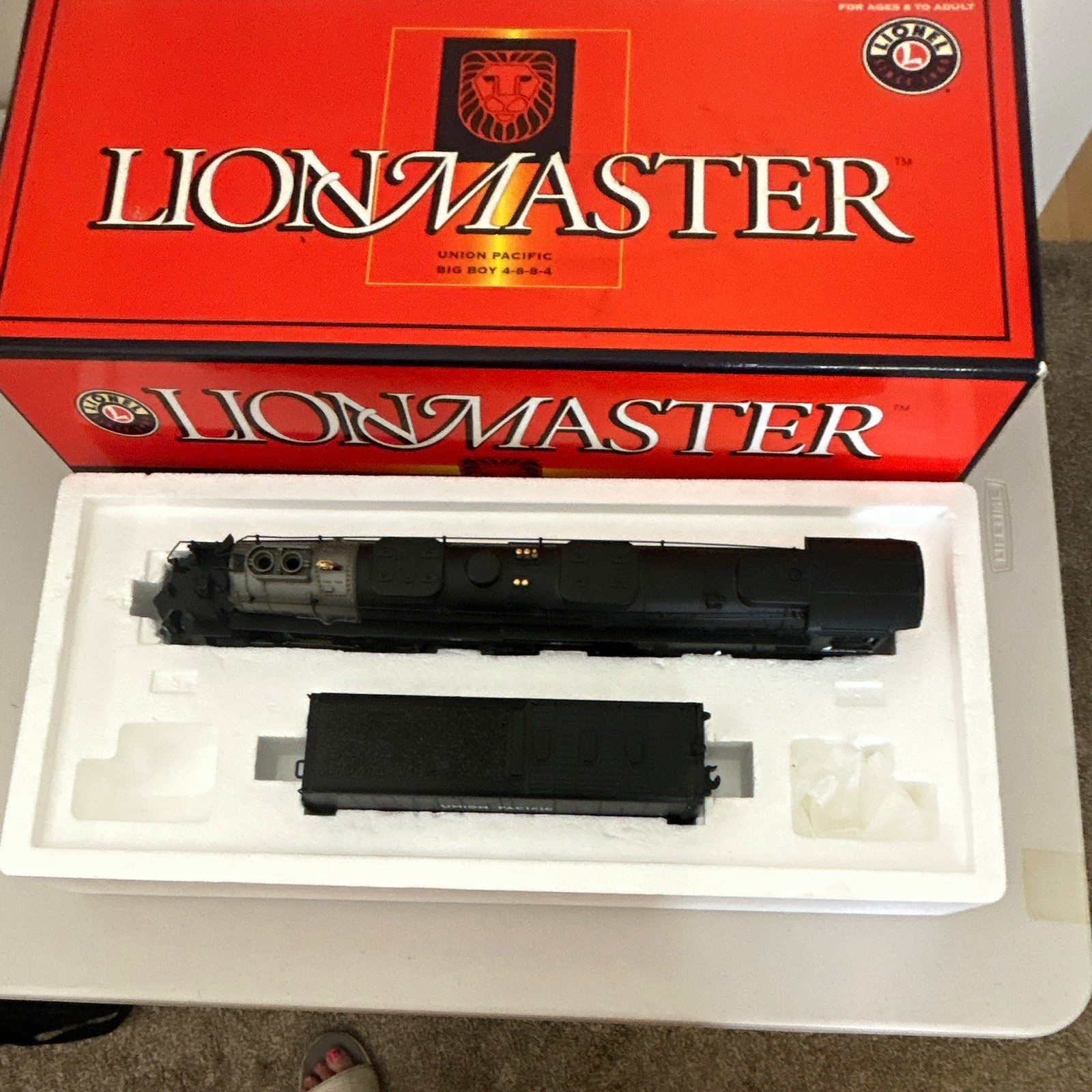 Lionel LionMaster O Gauge Union Pacific Big Boy 4-8-8-4 AC 3-Rail Analog