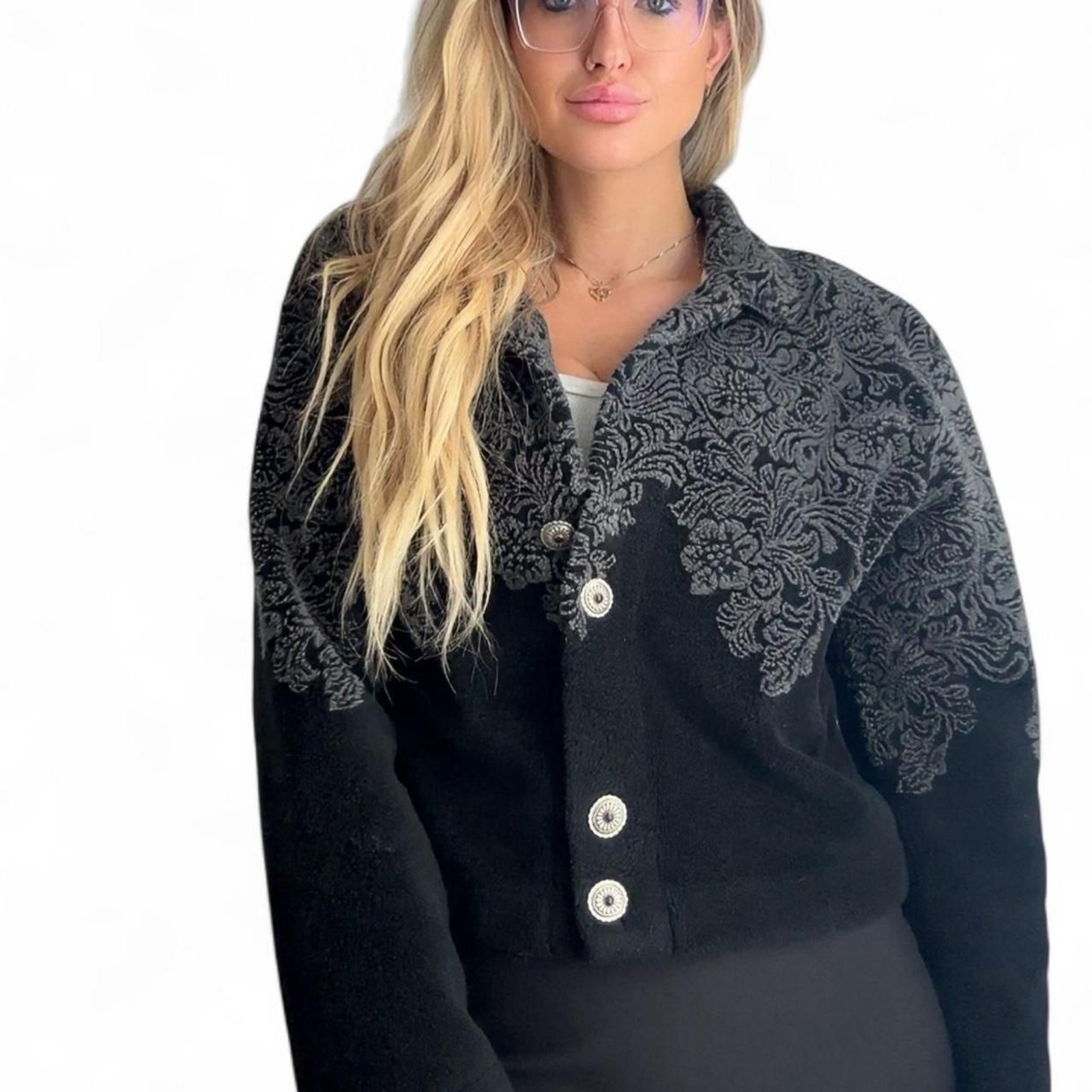 American-vintage Women\'s Black Cardigan