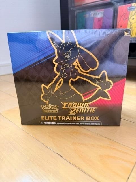 Pokémon TCG Sword & Shield Crown Zenith Elite Trainer Box (ETB)