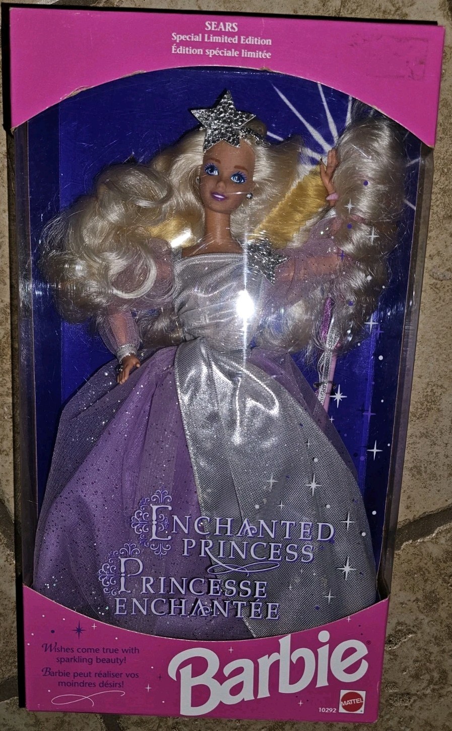 1993 Mattel Sears Special Limited Edition Enchanted Princess Barbie #10292 NRFB