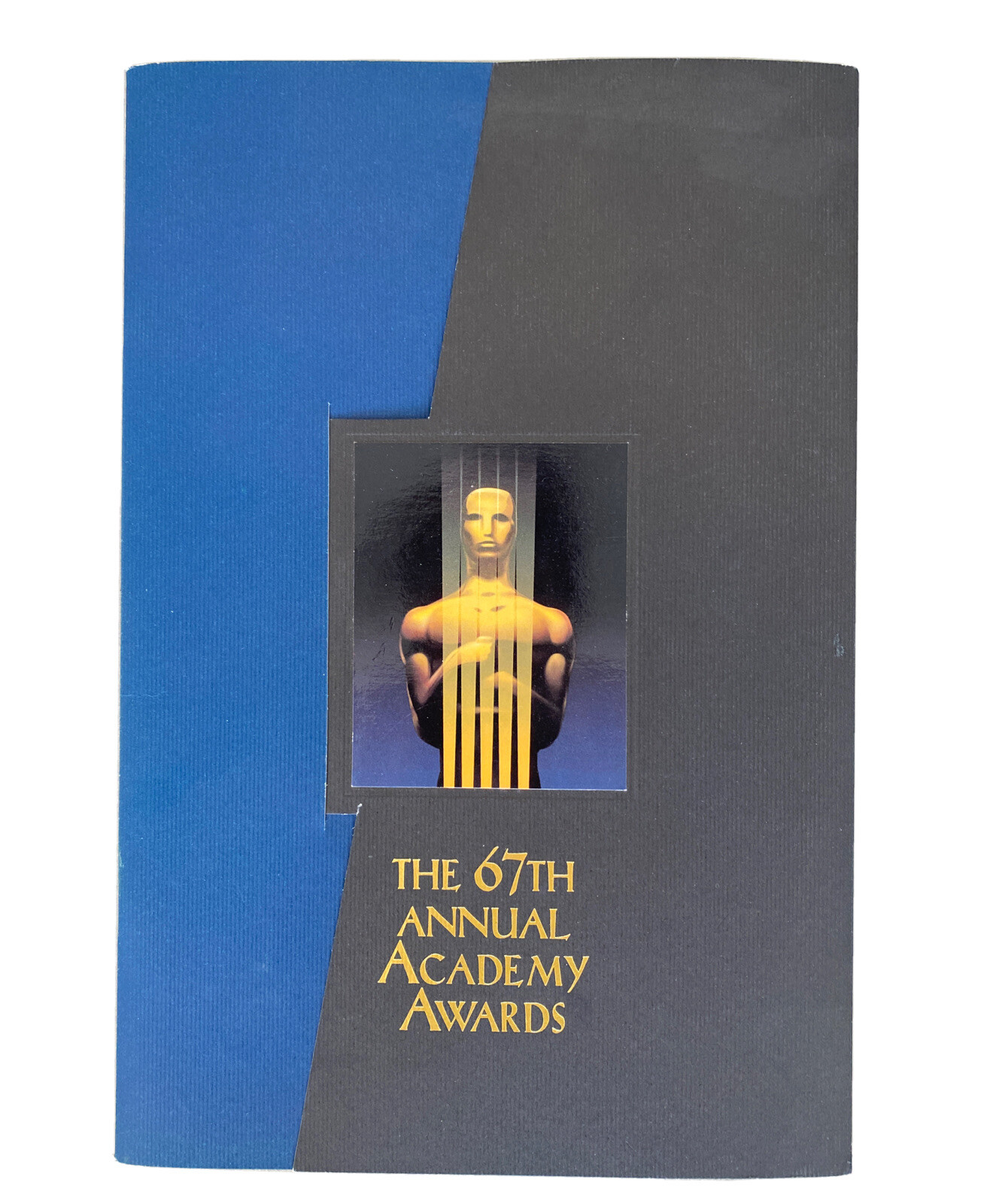 Vintage The 67th Oscars 1995 Academy Awards Program Forest Gump Vintage The 67th Oscars 1995 Academy Awards Program Forest Gump