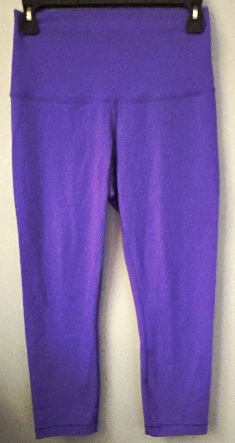 lululemon athletica Womens Purple High Rise Ankle Leggings 8 23\ lululemon athletica Womens Purple High Rise Ankle Leggings 8 23\