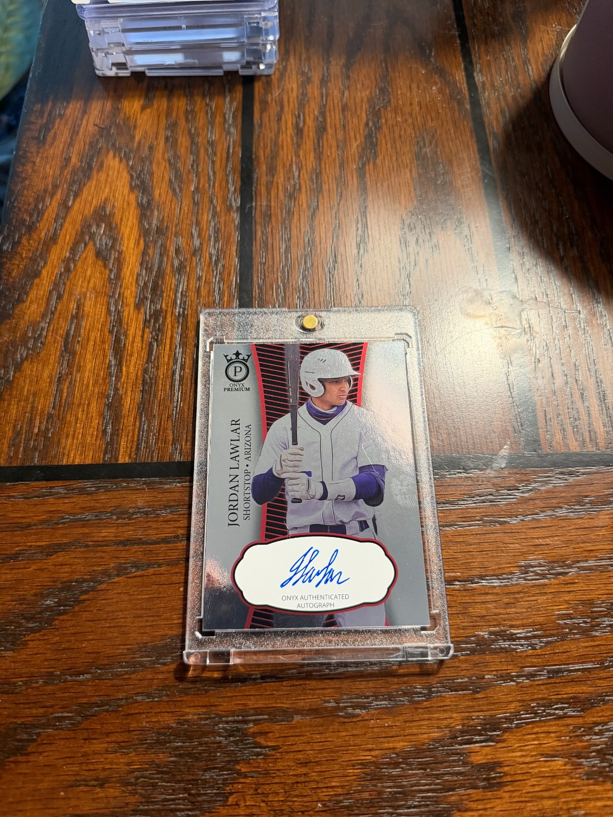 2021 Onyx Premium - Autographs Jordan Lawlar #OPJO Silver /100 (AU, RC)
