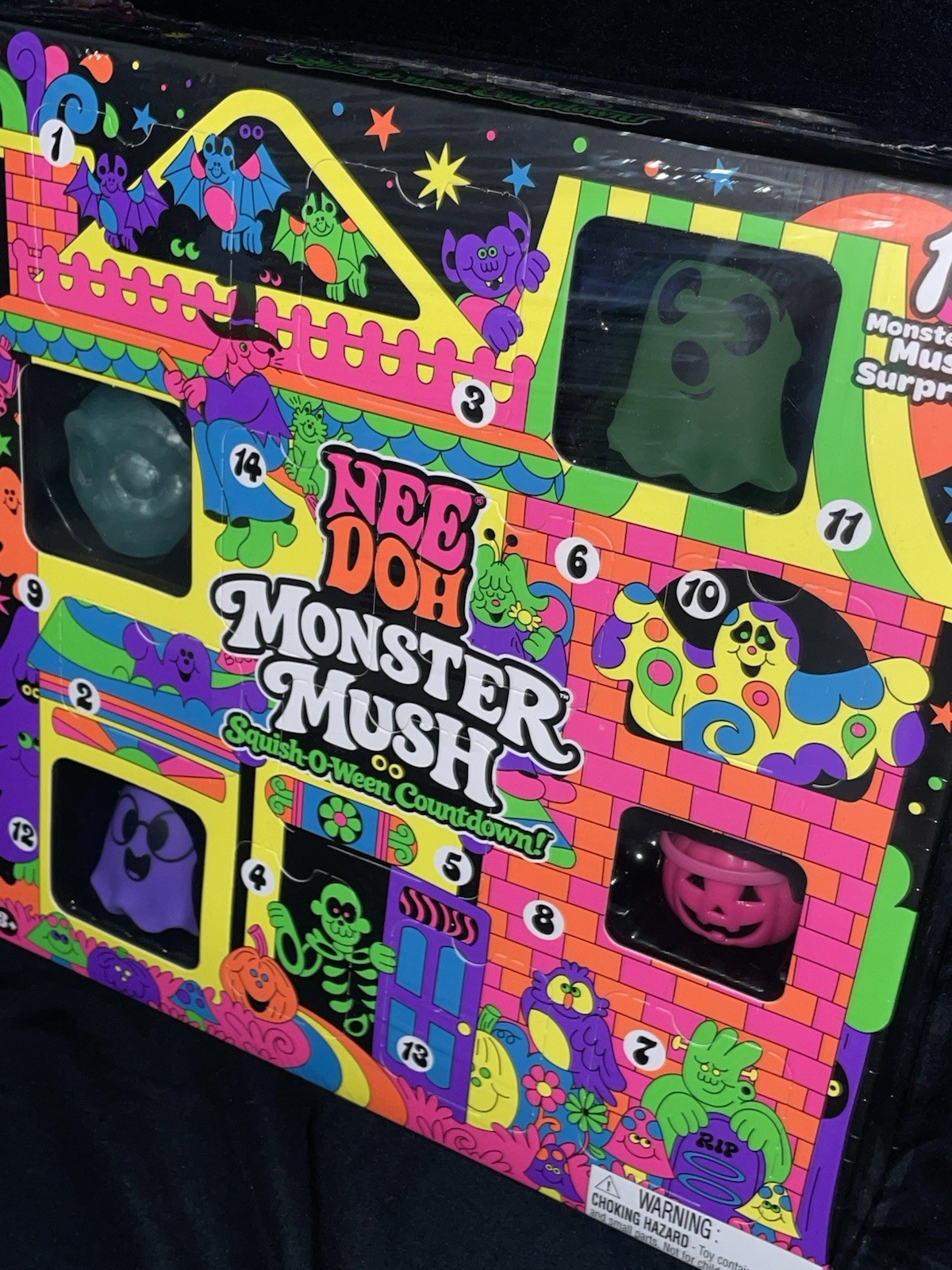 NeeDoh~Target Exclusive~ Monster Mush Squish-O-Ween Countdown Advent Sealed NeeDoh~Target Exclusive~ Monster Mush Squish-O-Ween Countdown Advent Sealed