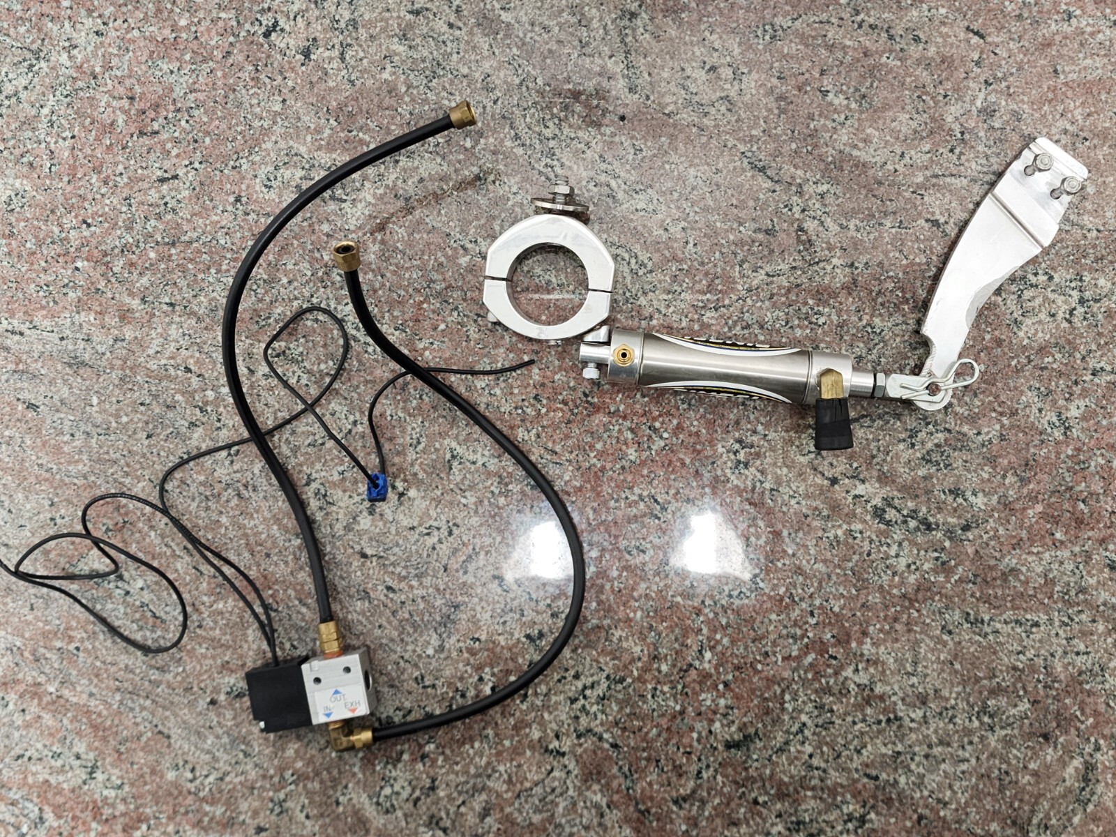 Pingel Air Shifter Kit w/ Solenoid & Foot Lever for Harley-Davidson