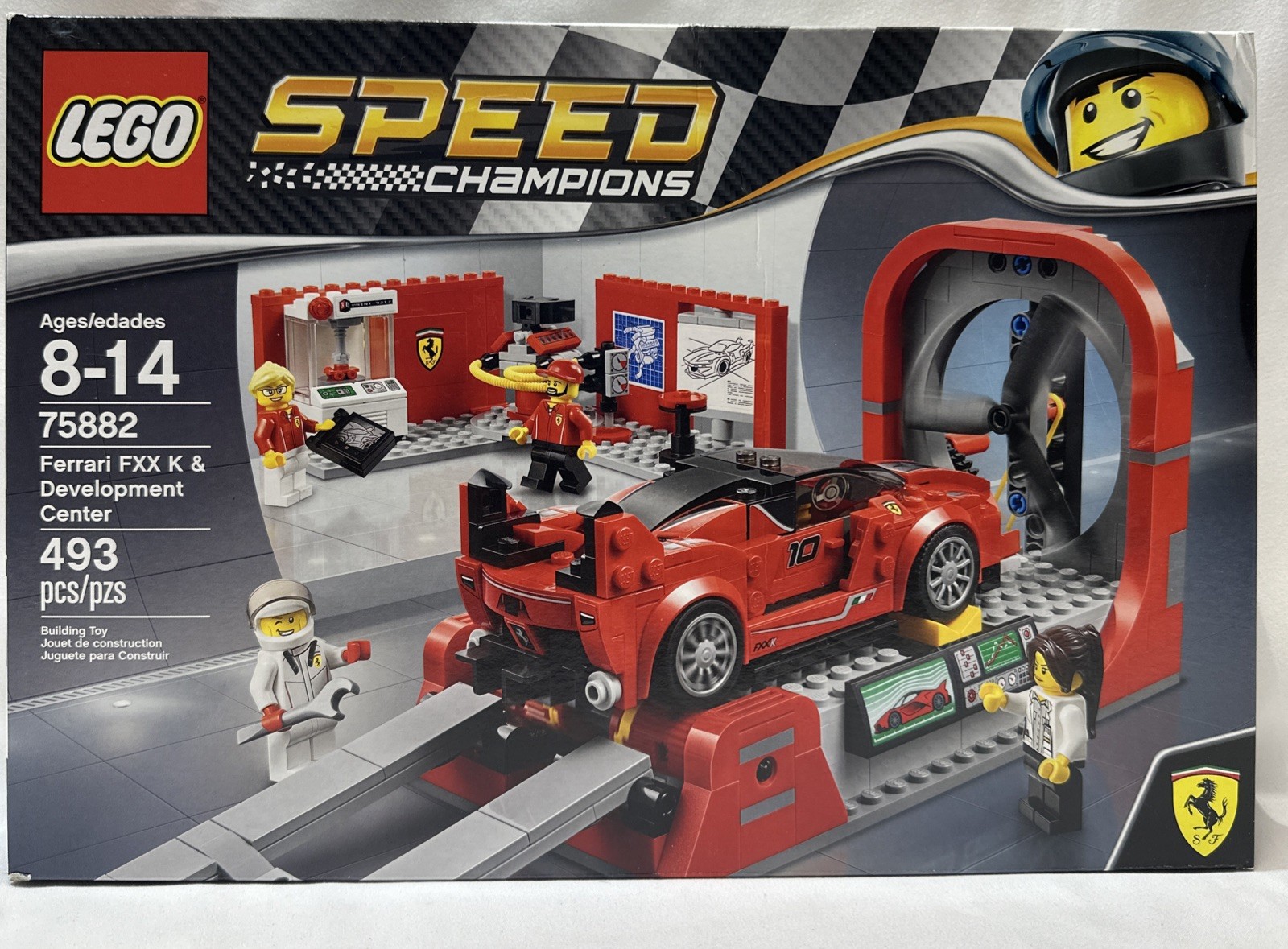 BNIB Retired LEGO SPEED CHAMPIONS: Ferrari FXX K & Development Center (75882) BNIB Retired LEGO SPEED CHAMPIONS: Ferrari FXX K & Development Center (75882)