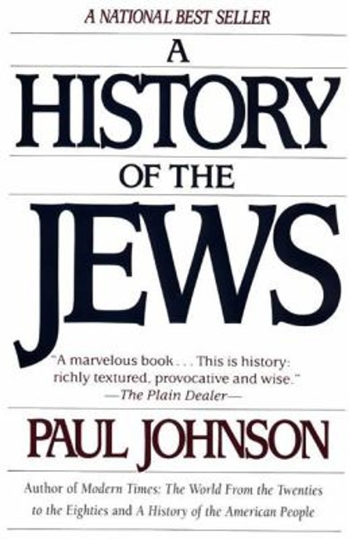 A History of the Jews Hardcover Paul Johnson